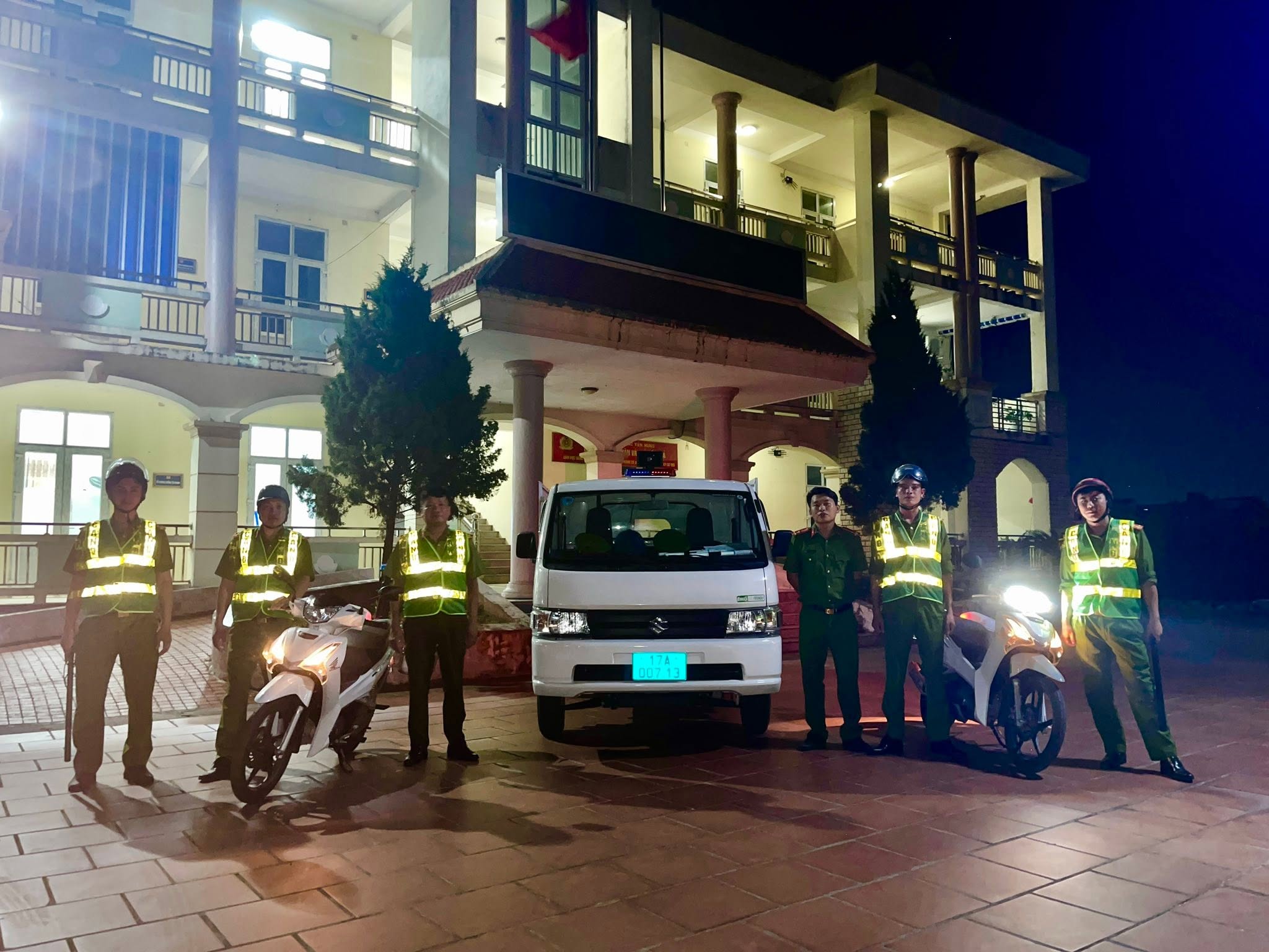 Công an xã Bắc Tiên Hưng tăng cường tuần tra, chủ động bảo đảm ANTT dịp nghỉ lễ Quốc khánh 02/9