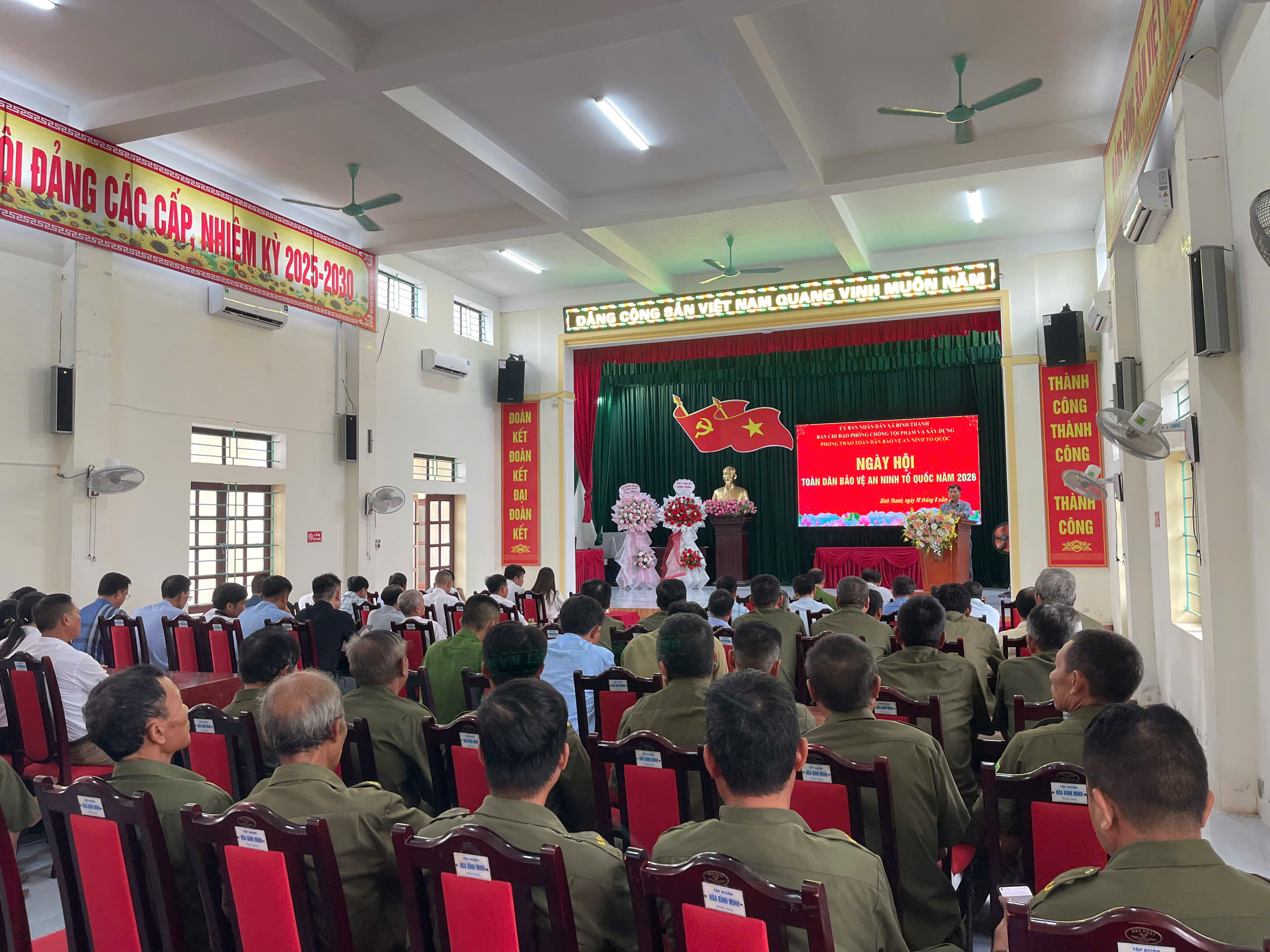 Công an xã Bình Thanh: Tham mưu tổ chức thành công “Ngày hội Toàn dân bảo vệ an ninh Tổ quốc” năm 2026
