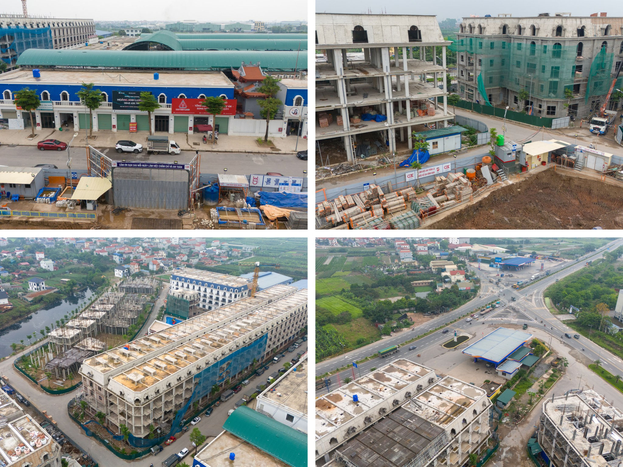 Ảnh: Các dự án đang xây dựng (Nguồn Internet)