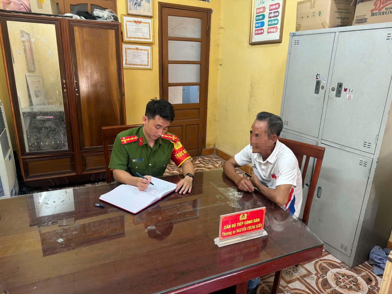 Công an xã Lê Quý Đôn kịp thời ngăn chặn vụ giả danh cán bộ Viện kiểm sát để lừa đảo chiếm đoạt tài sản