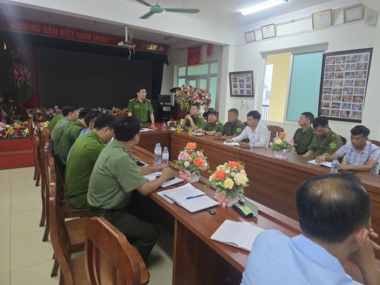 Công an xã Nguyễn Văn Linh tăng cường phối hợp bảo đảm An ninh trật tự, quản lý đất đai từ cơ sở