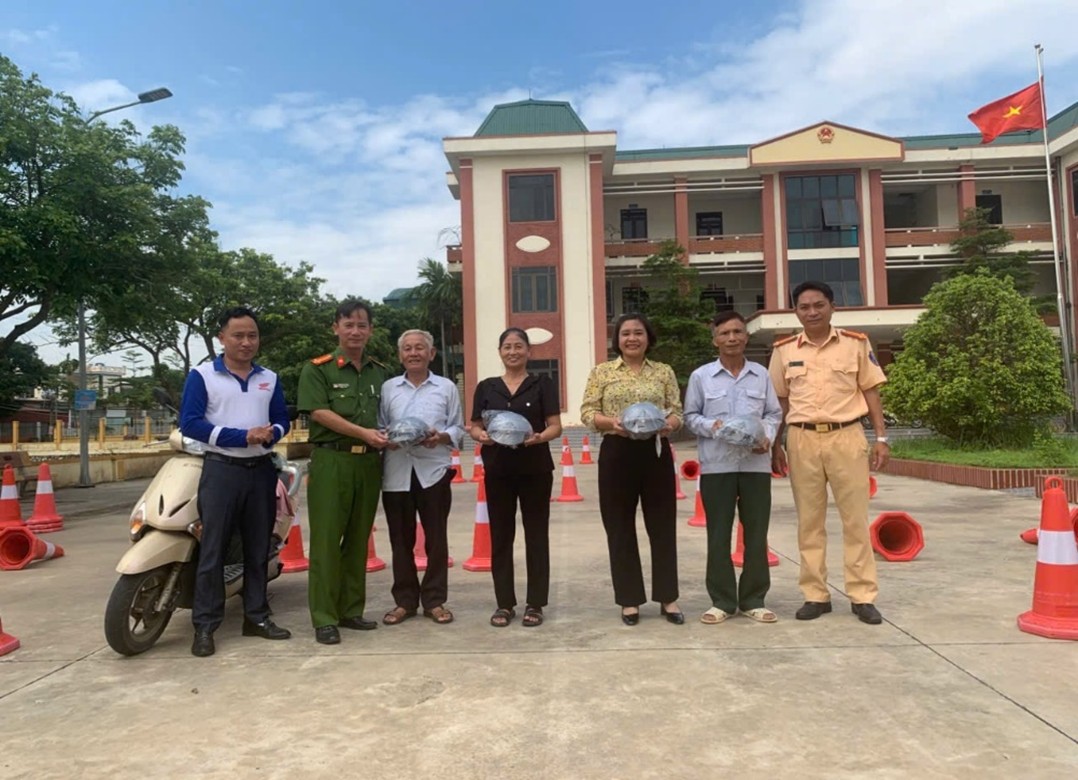 Công an xã Quỳnh Phụ triển khai “Chiến dịch đào tạo kỹ năng lái xe mô tô, xe gắn máy an toàn”