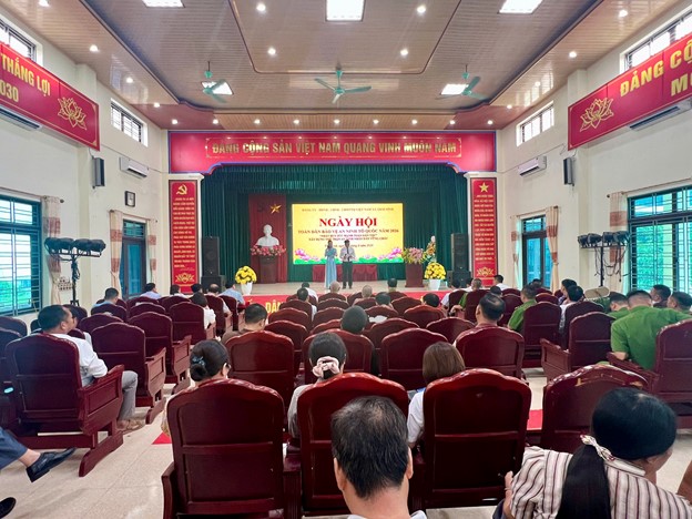 Công an xã Thái Ninh tham mưu UBND xã tổ chức thành công Ngày hội toàn dân bảo vệ an ninh Tổ quốc năm 2026
