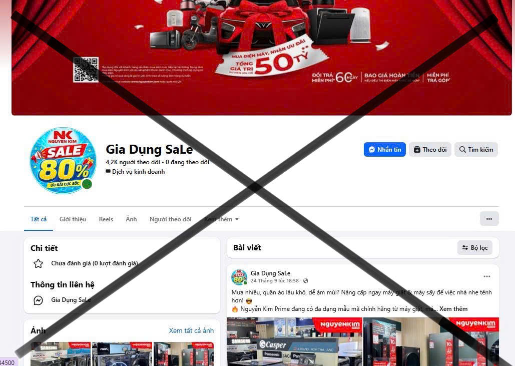 Công an xã Triệu Việt Vương cảnh báo nguy cơ lừa đảo khi tham gia mua sắm các thiết bị điện gia dụng trên không gian mạng