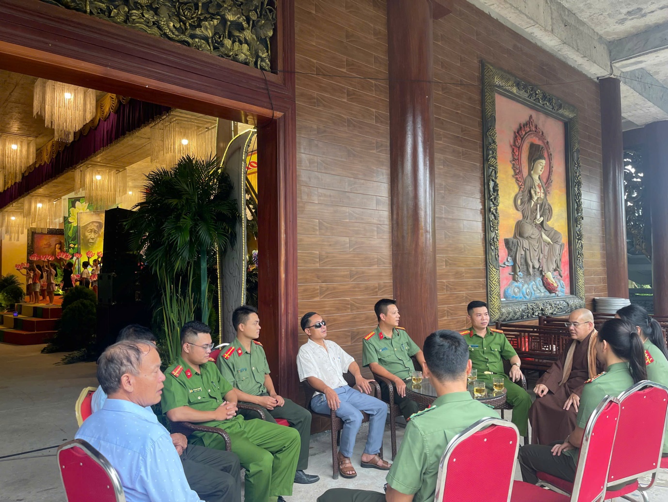 Công an xã Vũ Thư triển khai công tác bảo đảm an ninh, trật tự, an toàn  Đại lễ Vu Lan năm 2026