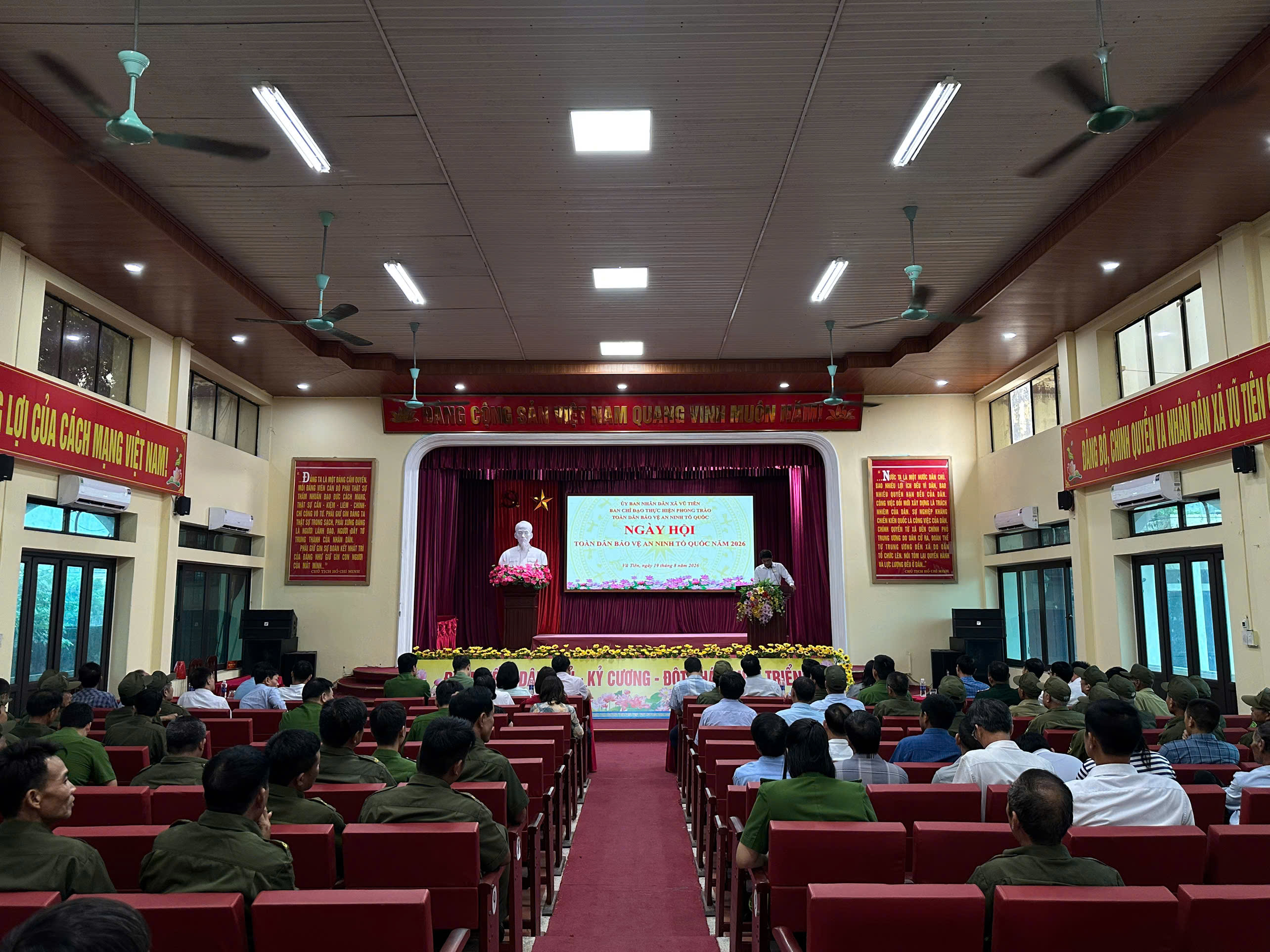 Xã Vũ Tiên, tỉnh Hưng Yên tổ chức thành công Ngày hội toàn dân bảo vệ an ninh Tổ quốc năm 2026