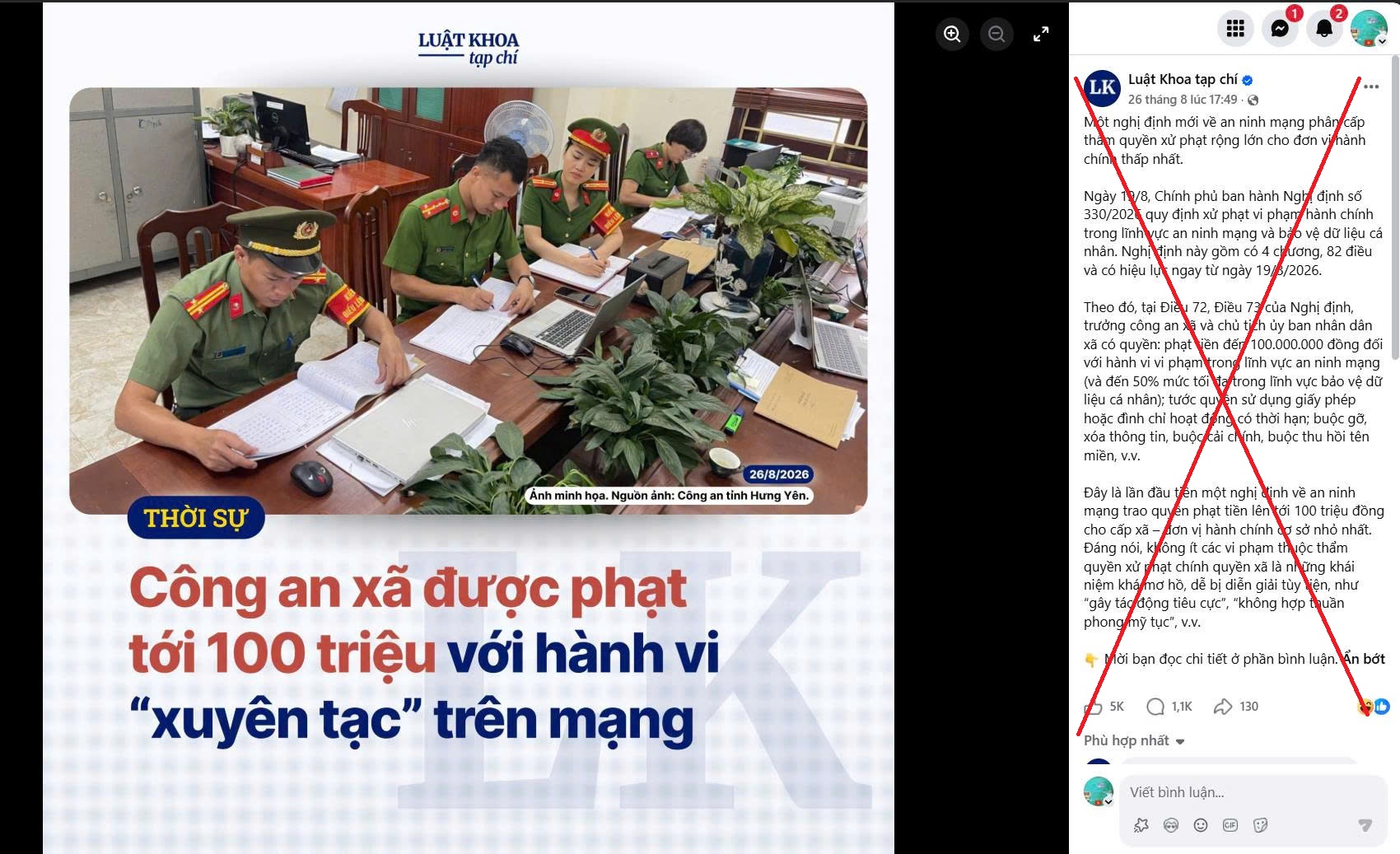 Đừng đánh tráo “Thẩm quyền xử phạt” với “Mức phạt hành vi vi phạm”
