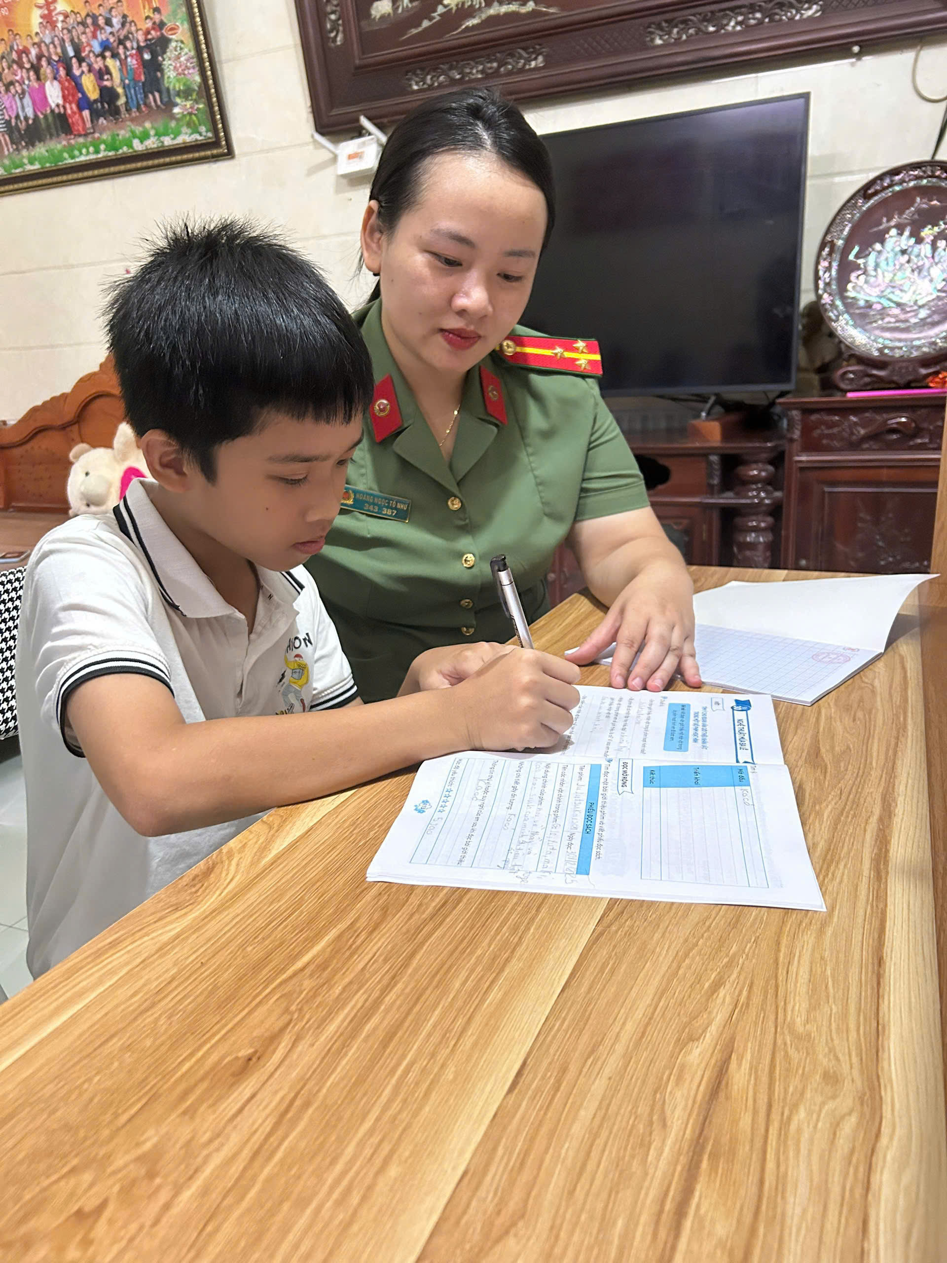 Thượng úy Hoàng Ngọc Tố Như, tận tâm vì nhân dân, hết lòng vì phụ nữ và trẻ em