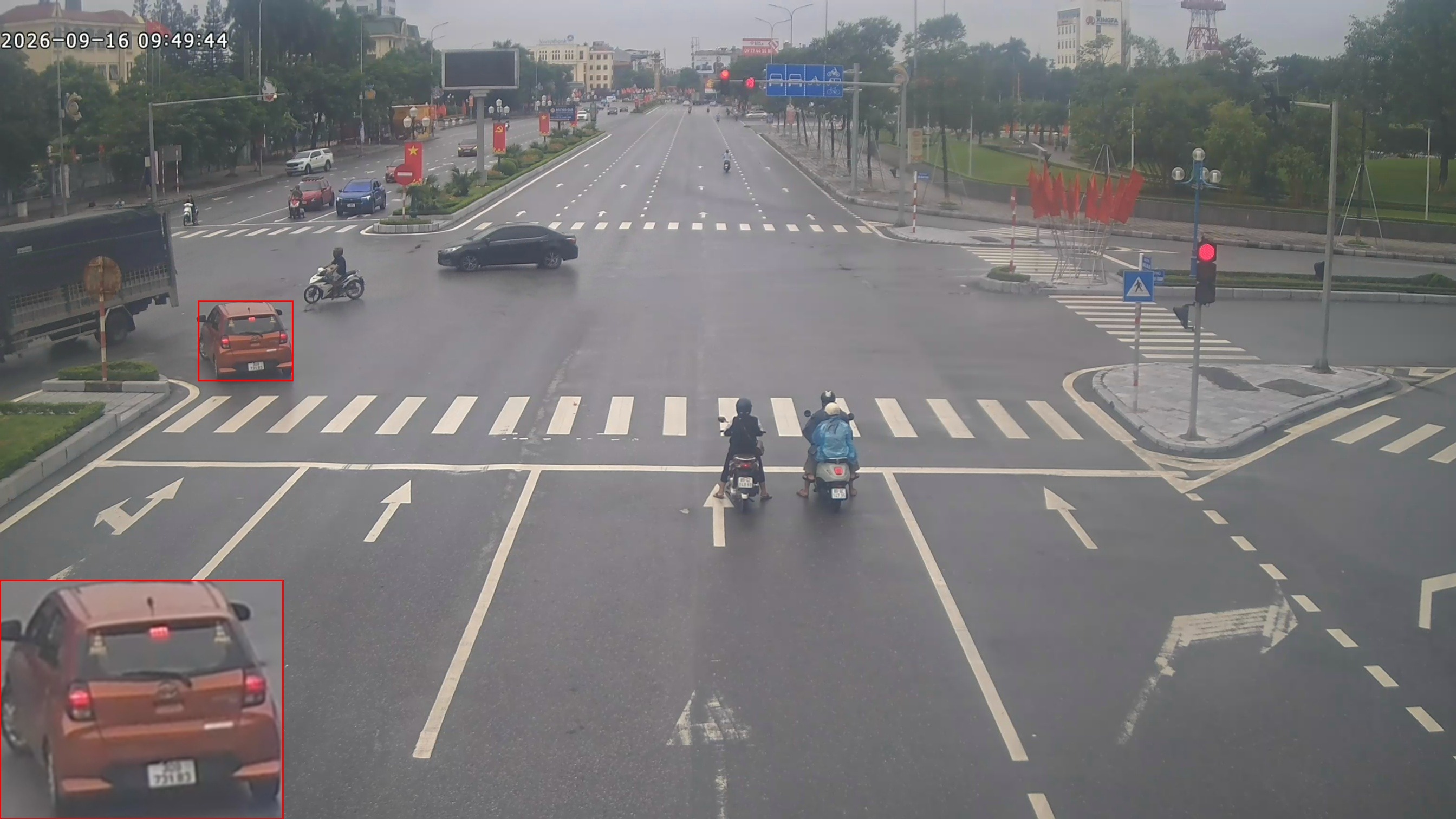 Trong tuần, ghi nhận 106 lượt phương tiện vi phạm Luật trật tự, an toàn giao thông đường bộ bị xử lý phạt nguội