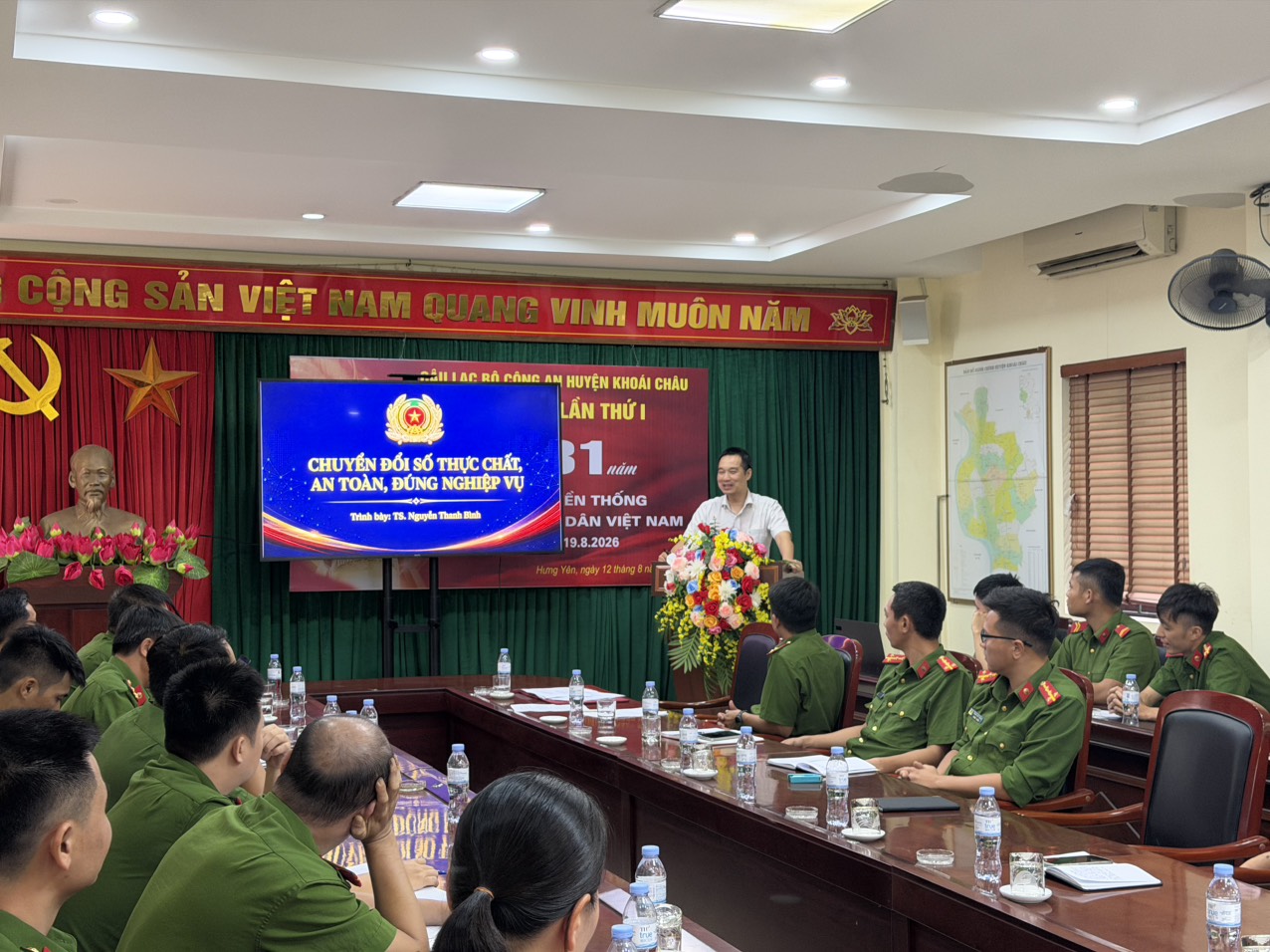Phân trại tạm giam Khoái Châu: Chuyển đổi số thực chất, an toàn, đúng nghiệp vụ.