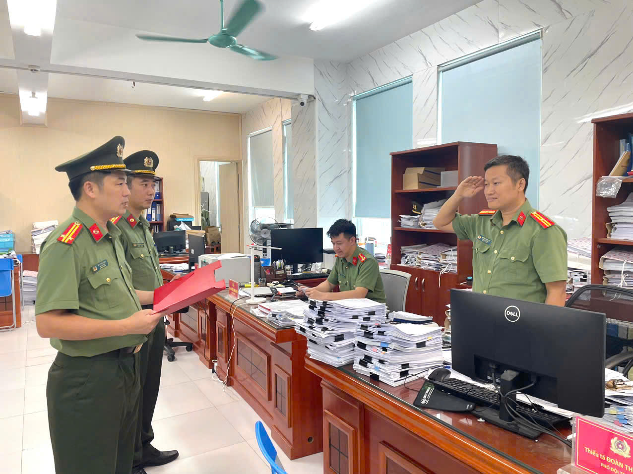 Phòng Hậu cần - Công an tỉnh Hưng Yên duy trì nghiêm chế độ trực, sẵn sàng đảm bảo Hậu cần - kỹ thuật cho Tết Độc lập 2/9/2026