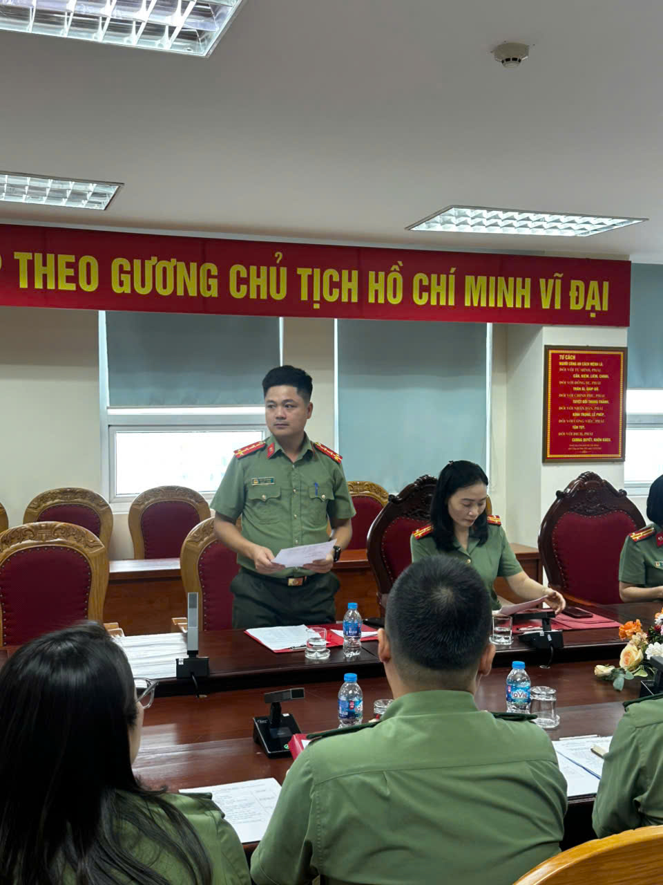 Phòng Tổ chức cán bộ thông báo địa bàn thực tập cho học viên