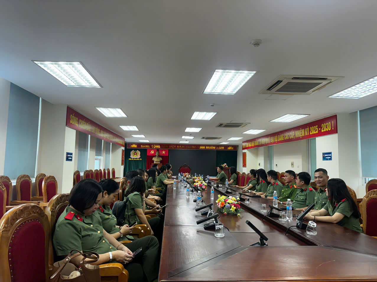 Toàn cảnh buổi triển khai thực tập 
