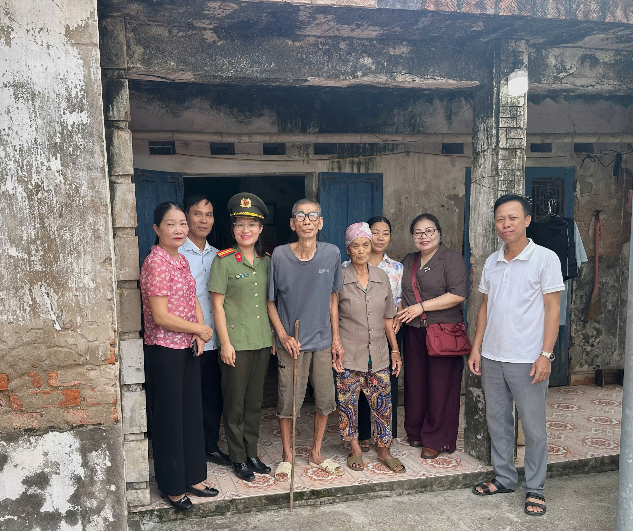 Hội Phụ nữ Công an tỉnh rà soát hỗ trợ xây dựng nhà ở cho gia đình có hoàn cảnh khó khăn