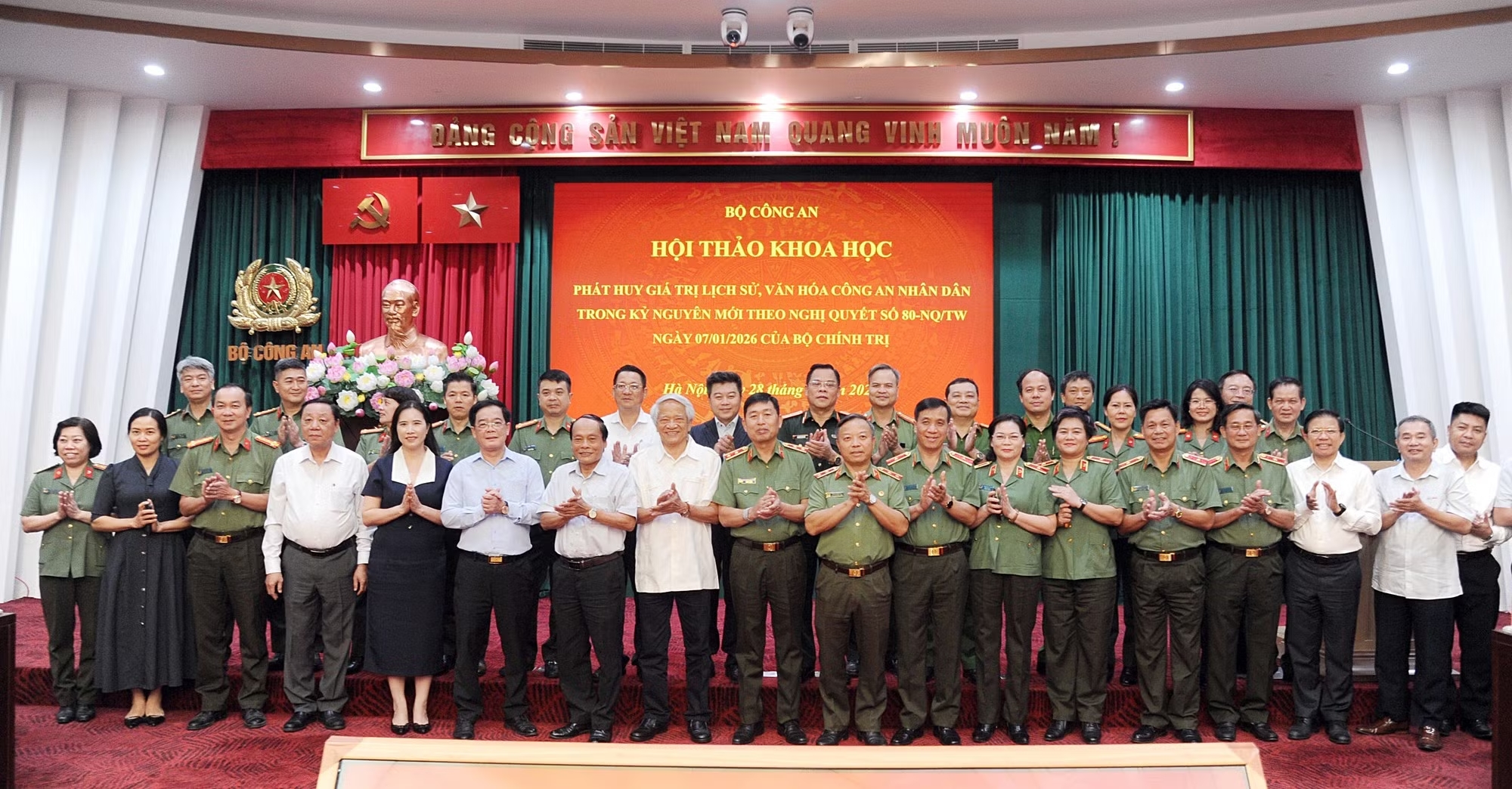 Phát huy giá trị lịch sử, văn hóa Công an nhân dân trong trong kỷ nguyên mới