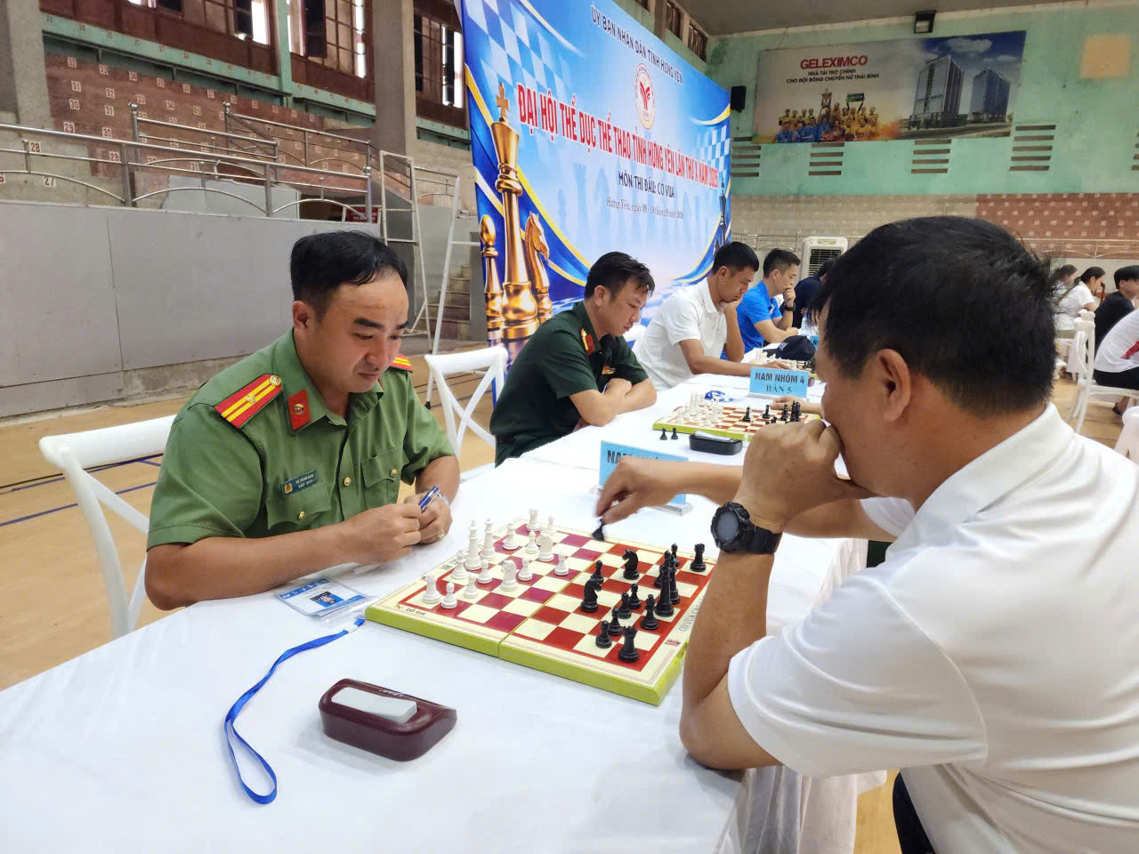 Đội tuyển cờ vua, cờ tướng Công an tỉnh tham gia Đại hội Thể dục thể thao tỉnh Hưng Yên lần thứ X năm 2026