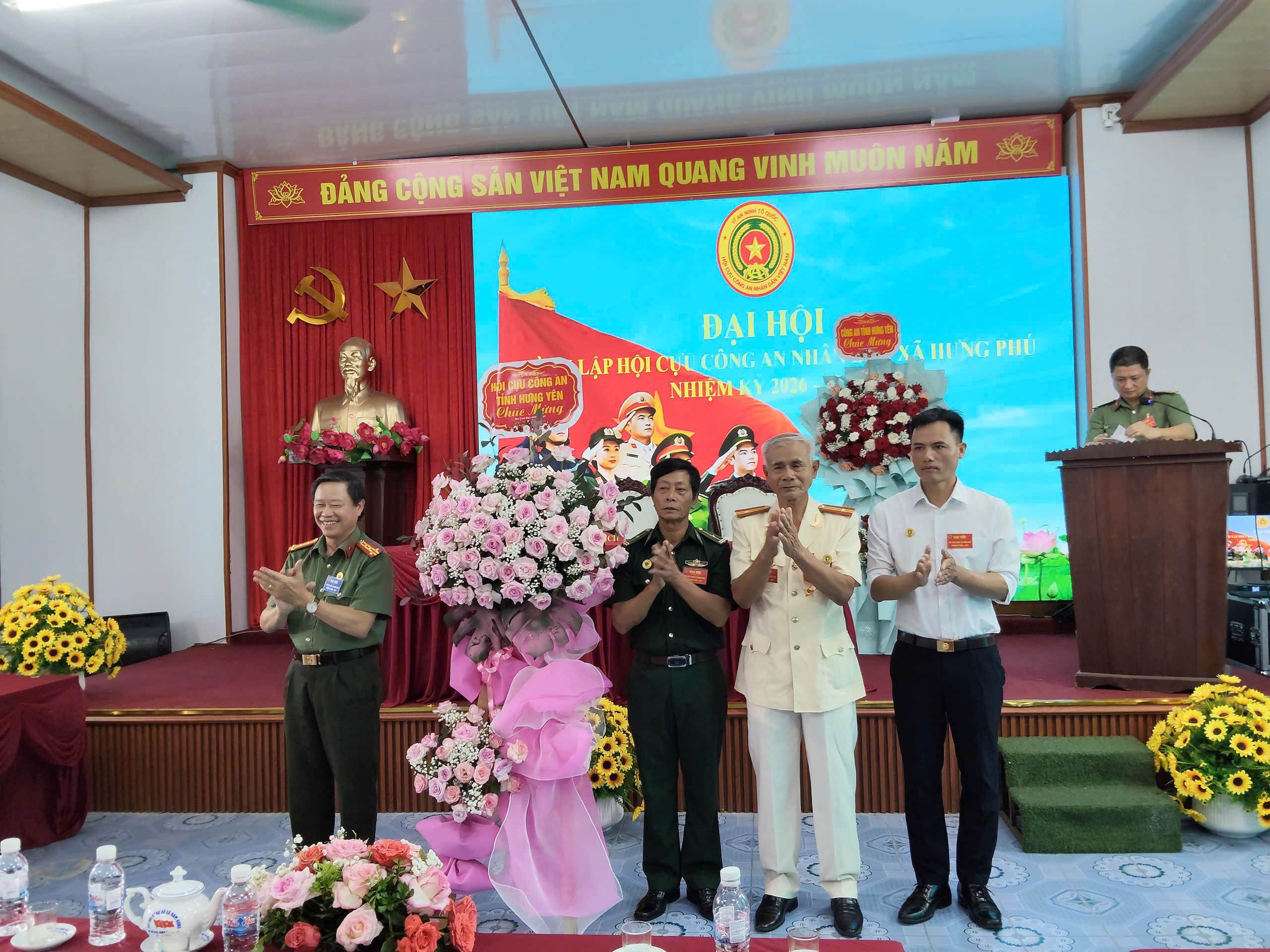 Hưng Phú thành lập Hội Cựu Công an nhân dân xã nhiệm kỳ 2026 - 2031