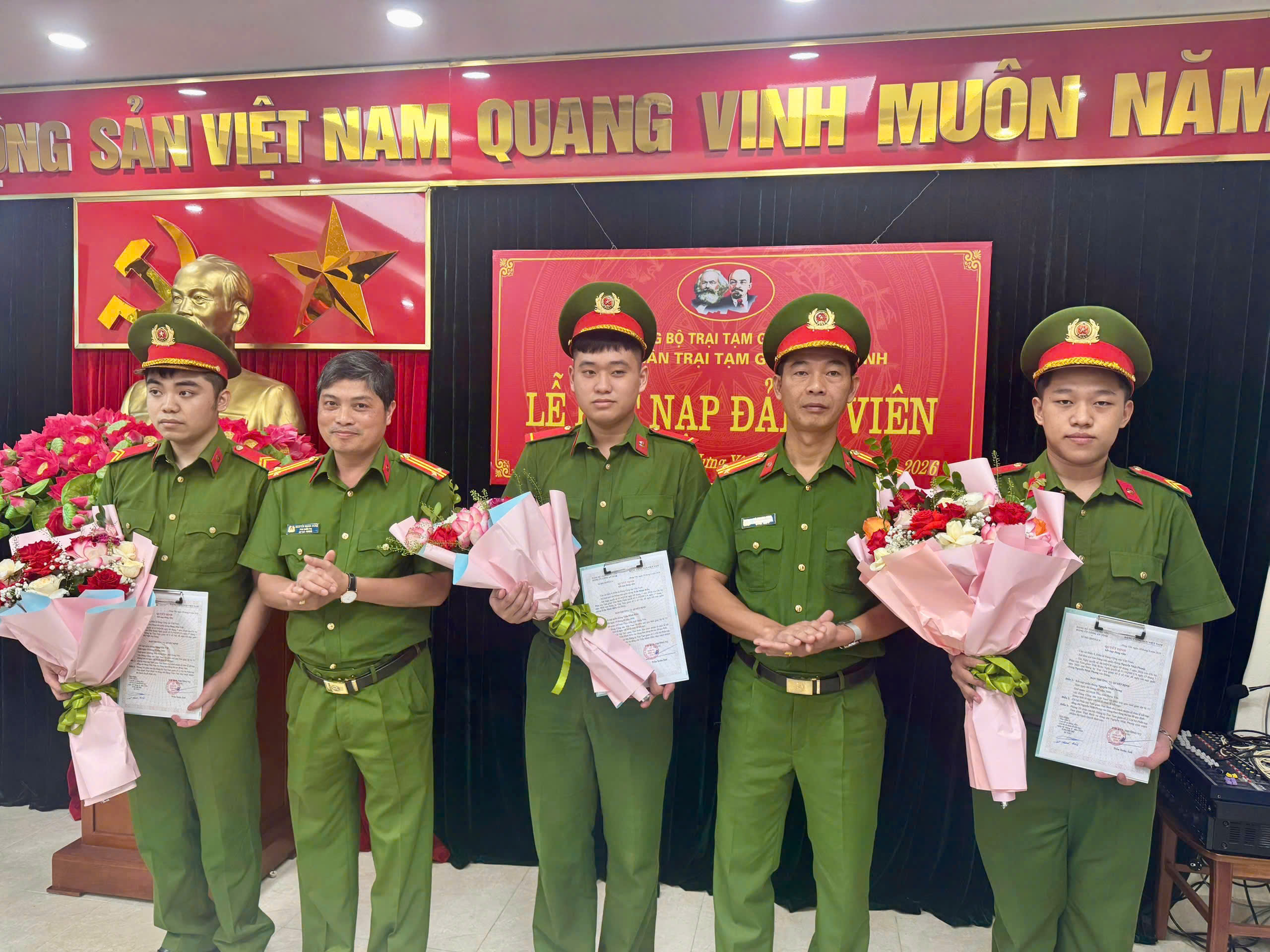 Phát triển Đảng tại Phân trại tạm giam Thái Bình - Trại tạm giam số 2: Ươm mầm bản lĩnh, nhân rộng những 