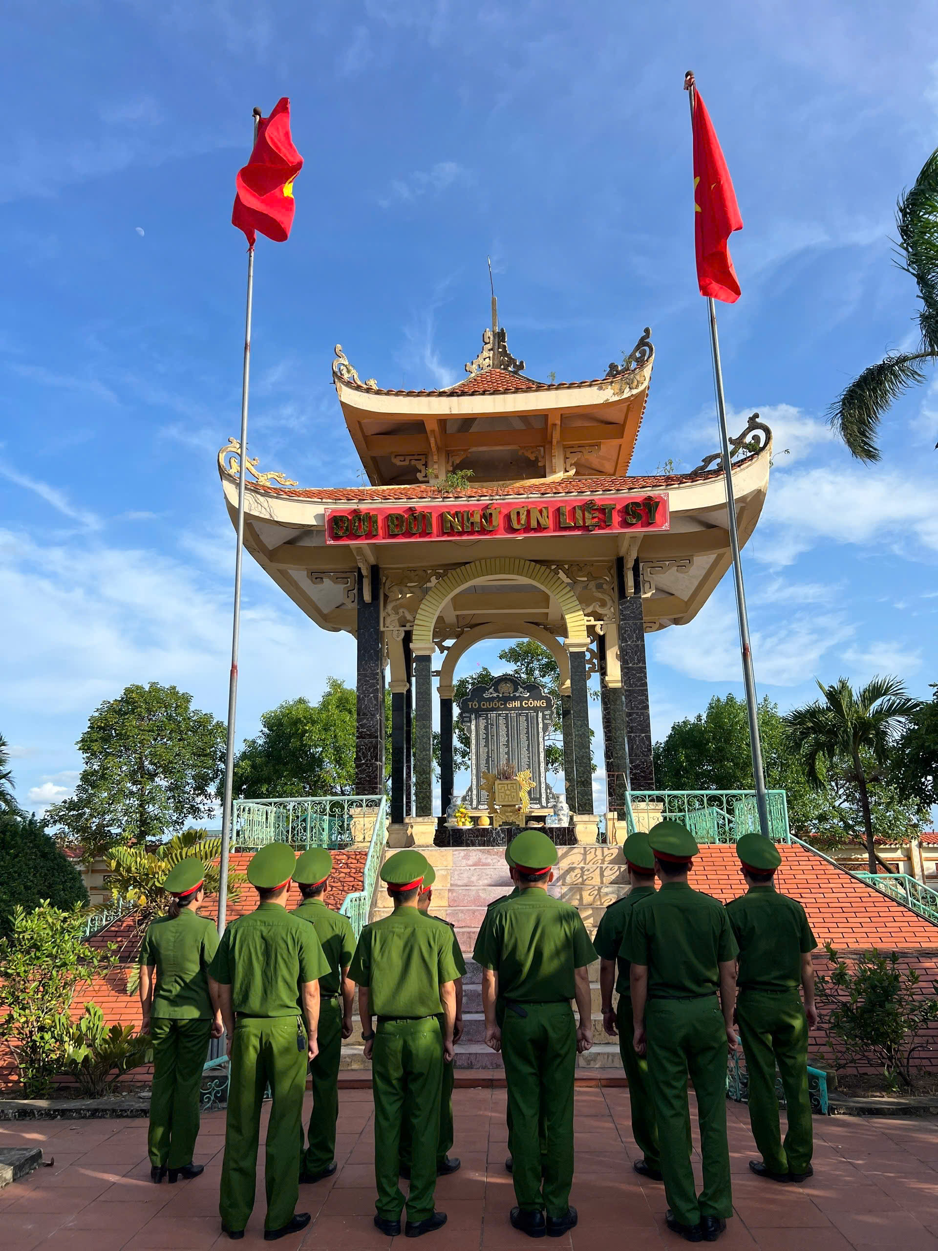 Công an xã Đông Tiền Hải tổ chức các hoạt động nhân kỷ niệm 79 năm ngày thương binh liệt sỹ (27/7/1947 – 27/7/2026)