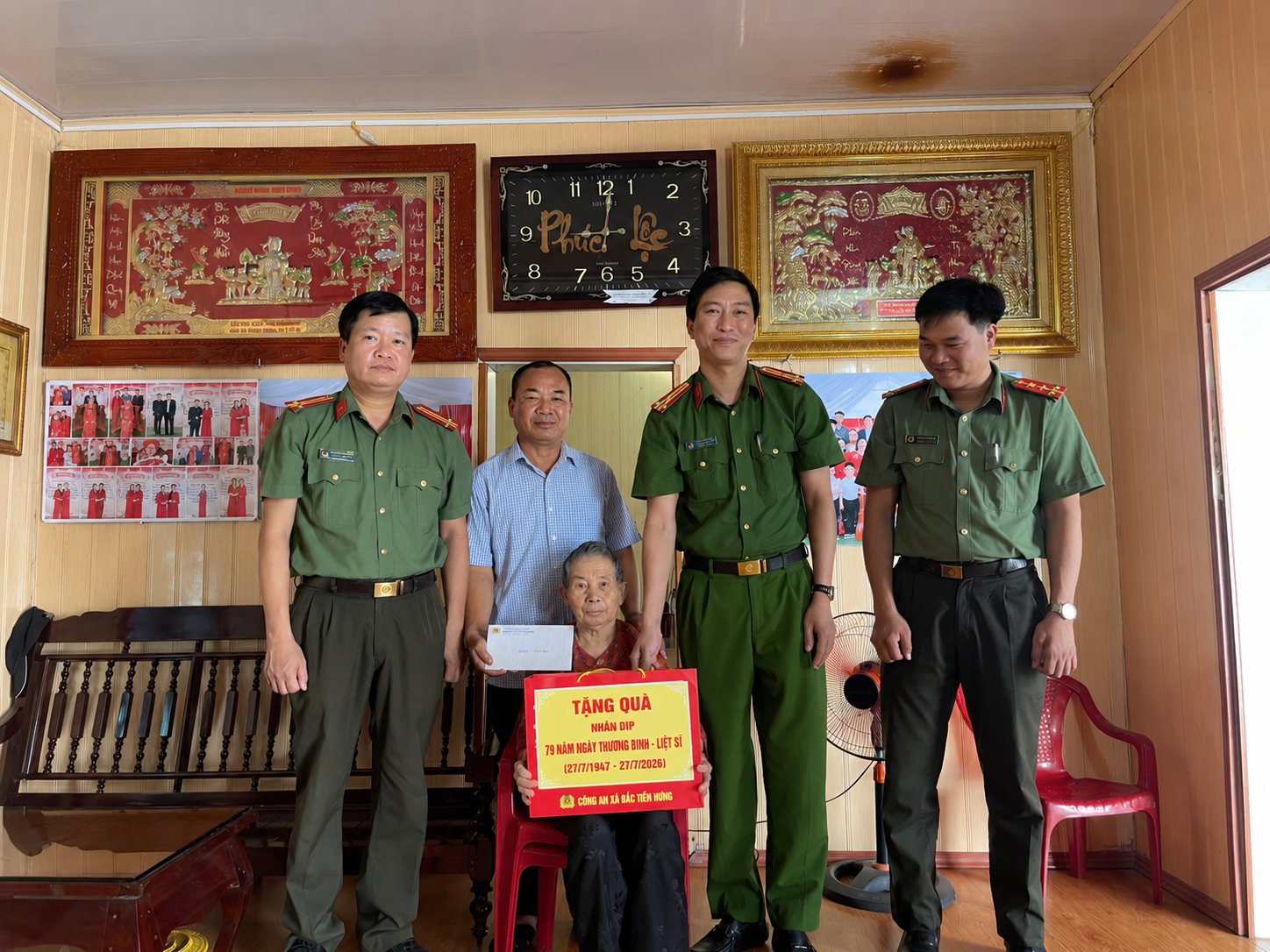 Công an xã Bắc Tiên Hưng với chuỗi hoạt động tri ân nhân kỷ niệm 79 năm Ngày Thương binh - Liệt sĩ (27/7/1947 - 27/7/2026)