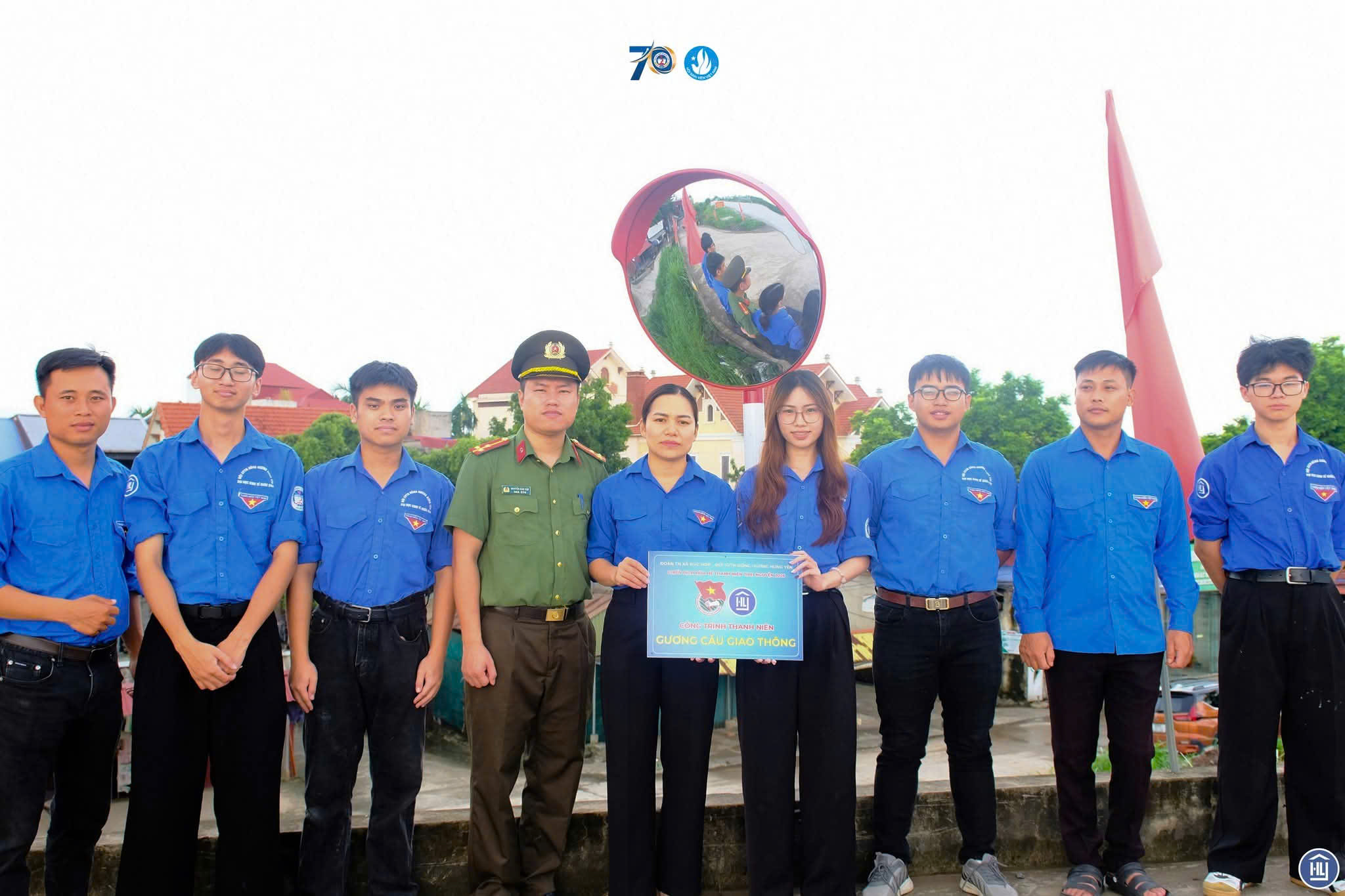 Chi đoàn Công an xã Đức Hợp lan tỏa dấu ấn qua chuỗi Công trình thanh niên ý nghĩa