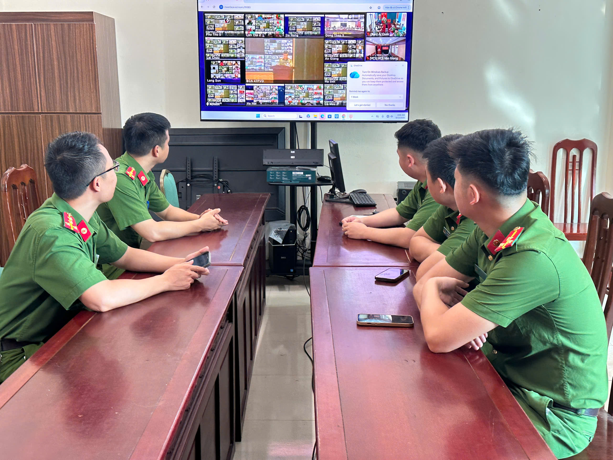 Cán bộ Đoàn Công an cấp xã tỉnh Hưng Yên tham dự tập huấn nghiệp vụ công tác Đoàn và phong trào thanh niên