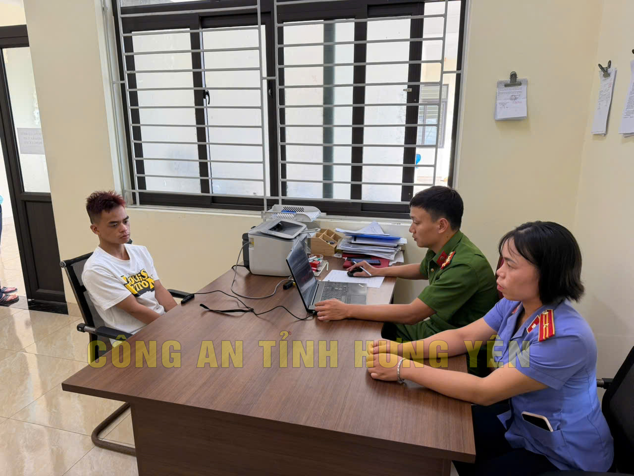 Công an xã Đức Hợp bắt giữ đối tượng trộm cắp tài sản