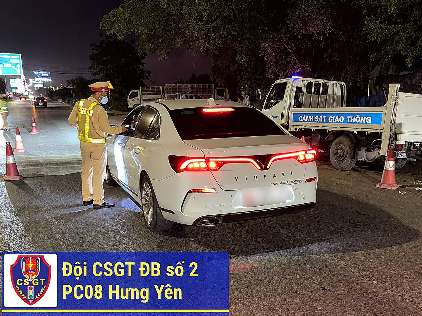 Công an tỉnh Hưng Yên tăng cường bảo đảm trật tự, an toàn giao thông cuối năm 2025