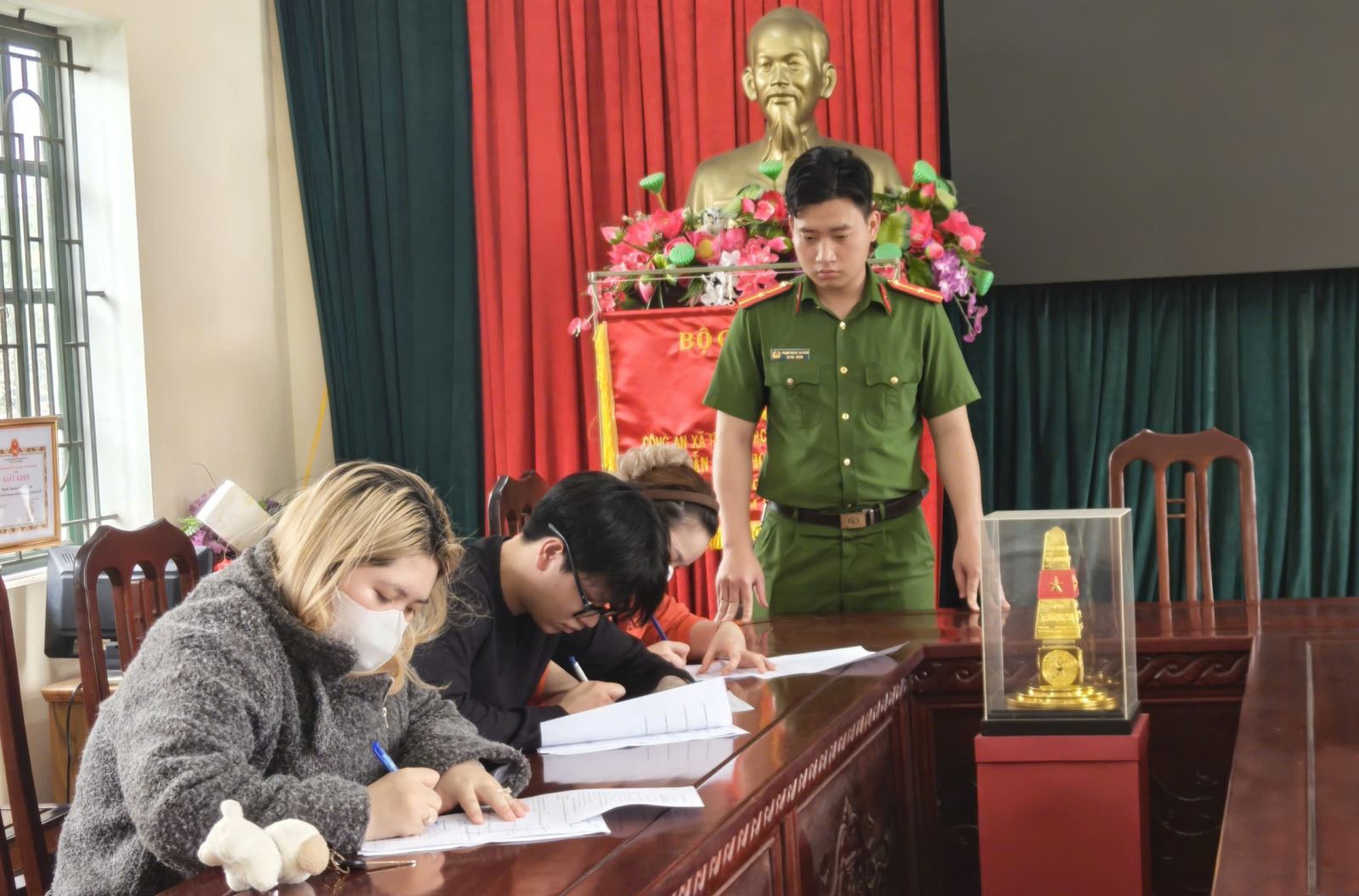 Công an xã Tây Thụy Anh tăng cường công tác quản lý đối tượng thi hành án hình sự tại cộng đồng