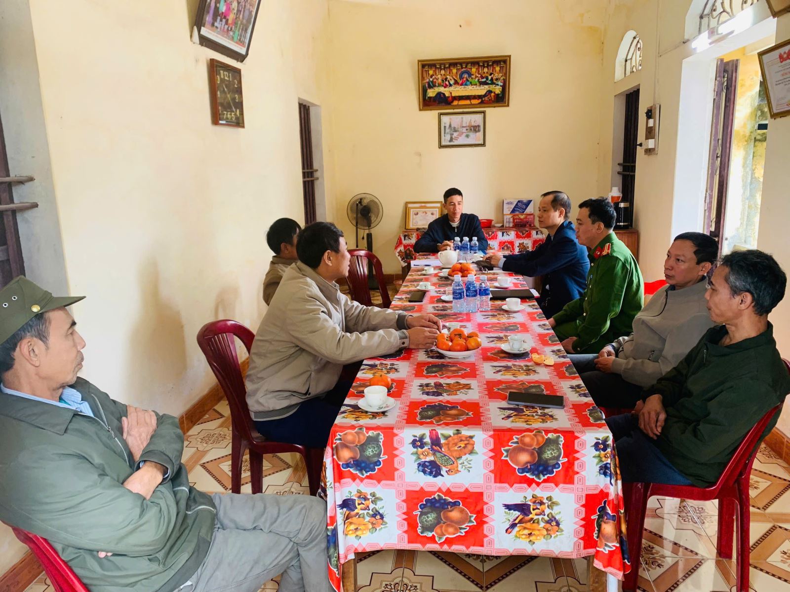 Công an xã Thần Khê phối hợp tuyên truyền đảm bảo ANTT tại các cơ sở tôn giáo những tháng cuối năm, Tết nguyên đán Bính Ngọ và Lễ hội đầu xuân năm 2026