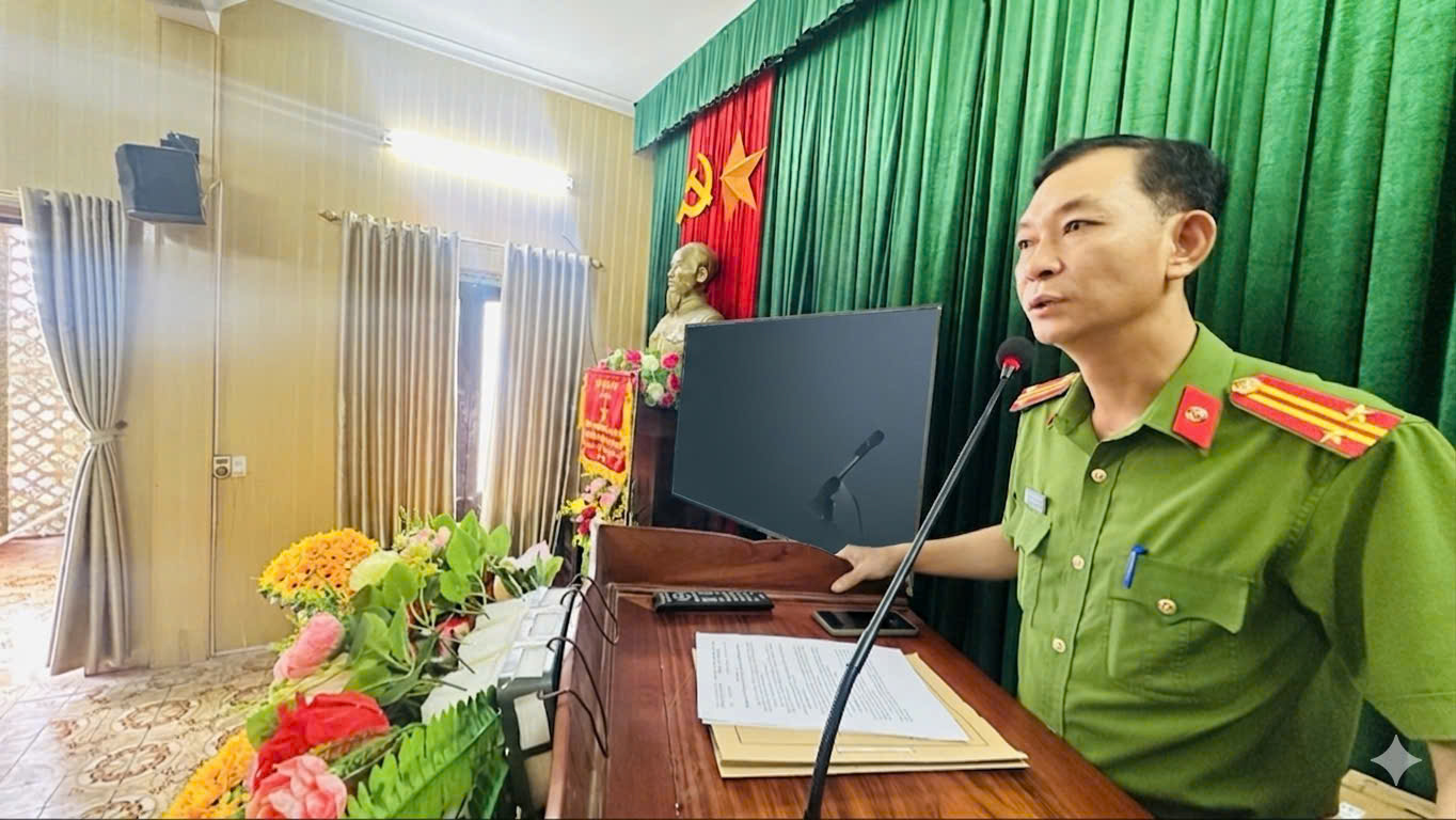 Công an xã Nguyễn Du triển khai các nội dung chuẩn bị Hội thi “Lực lượng tham gia bảo vệ an ninh, trật tự ở cơ sở giỏi” lần thứ I năm 2026