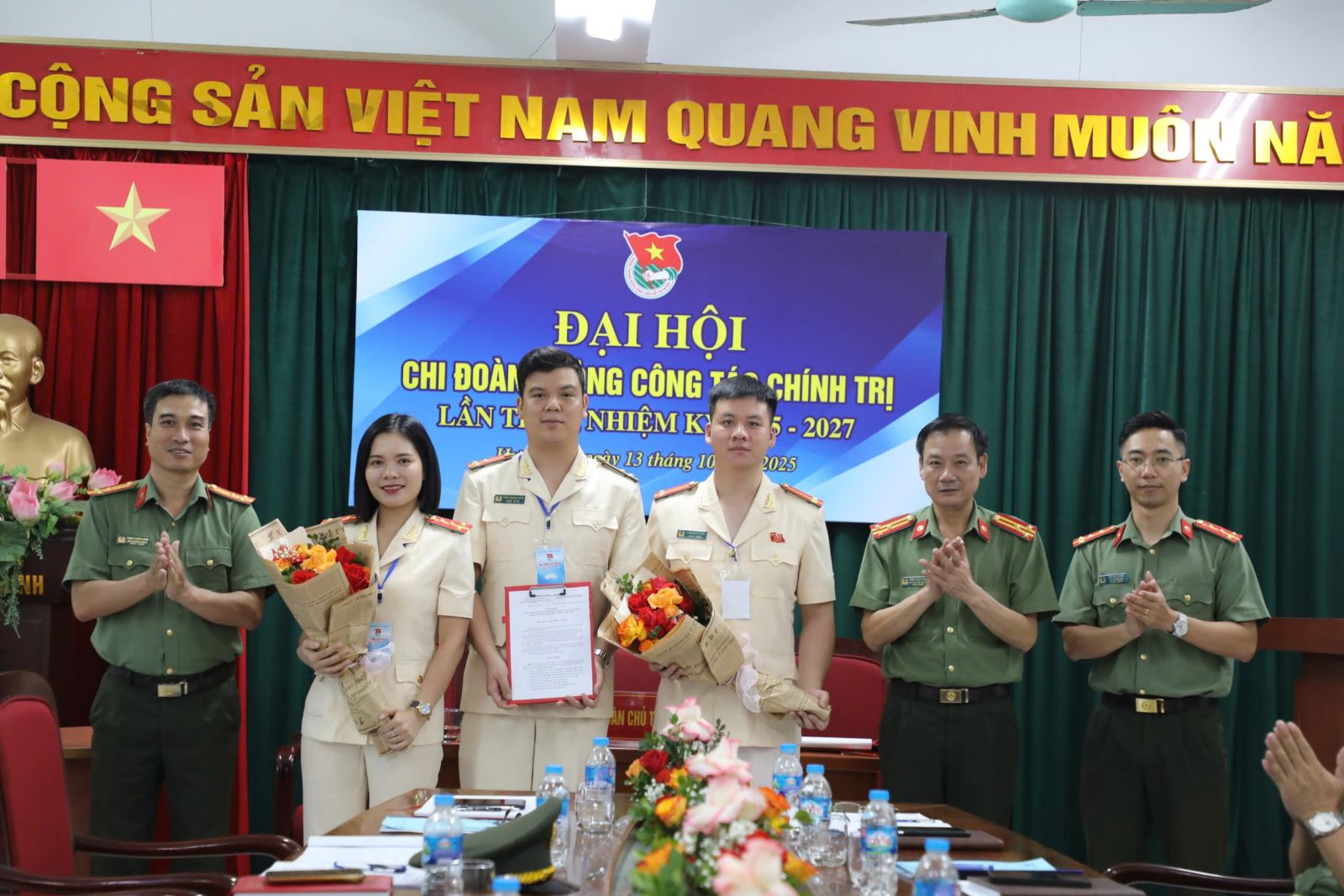 Chi đoàn phòng Công tác chính trị: Xung kích, sáng tạo, hoàn thành xuất sắc nhiệm vụ công tác đoàn và phong trào thanh niên năm 2025