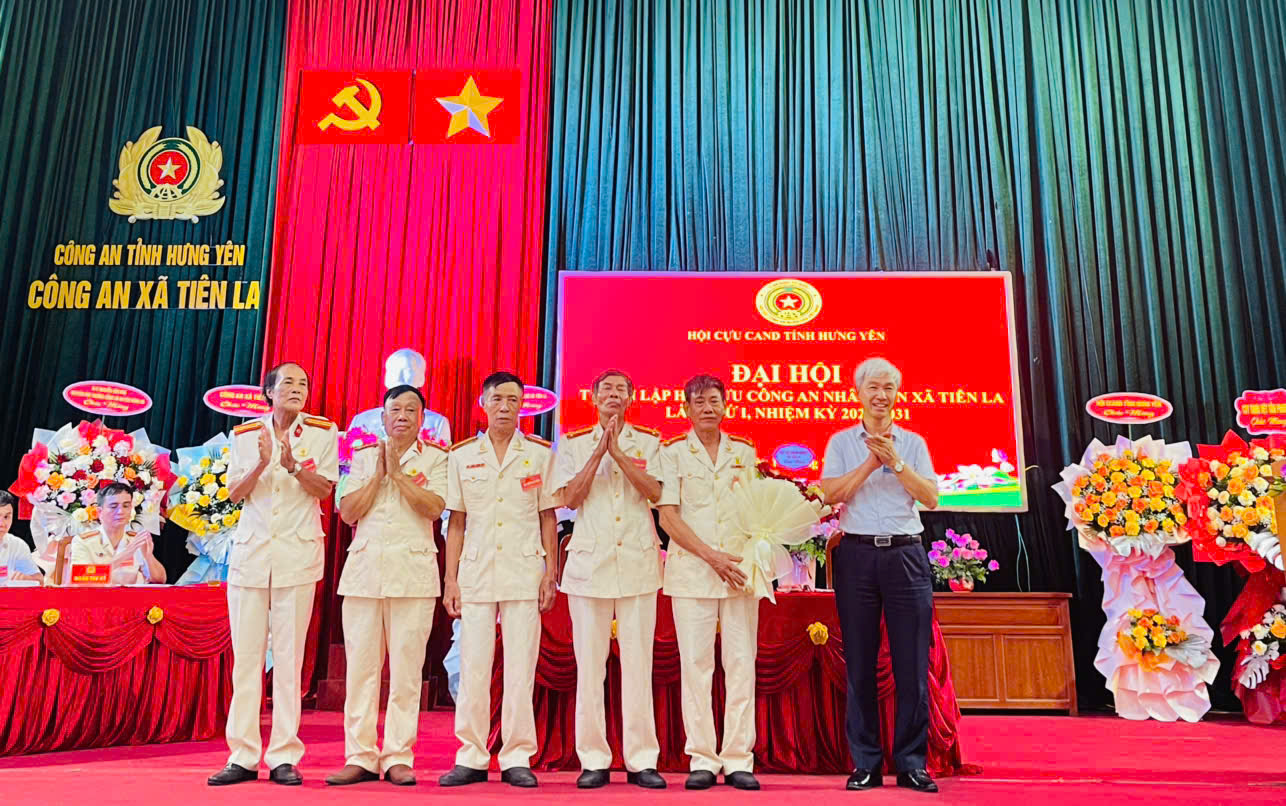 Đại hội thành lập Hội Cựu Công an nhân dân xã Tiên La, nhiệm kỳ 2026 - 2031