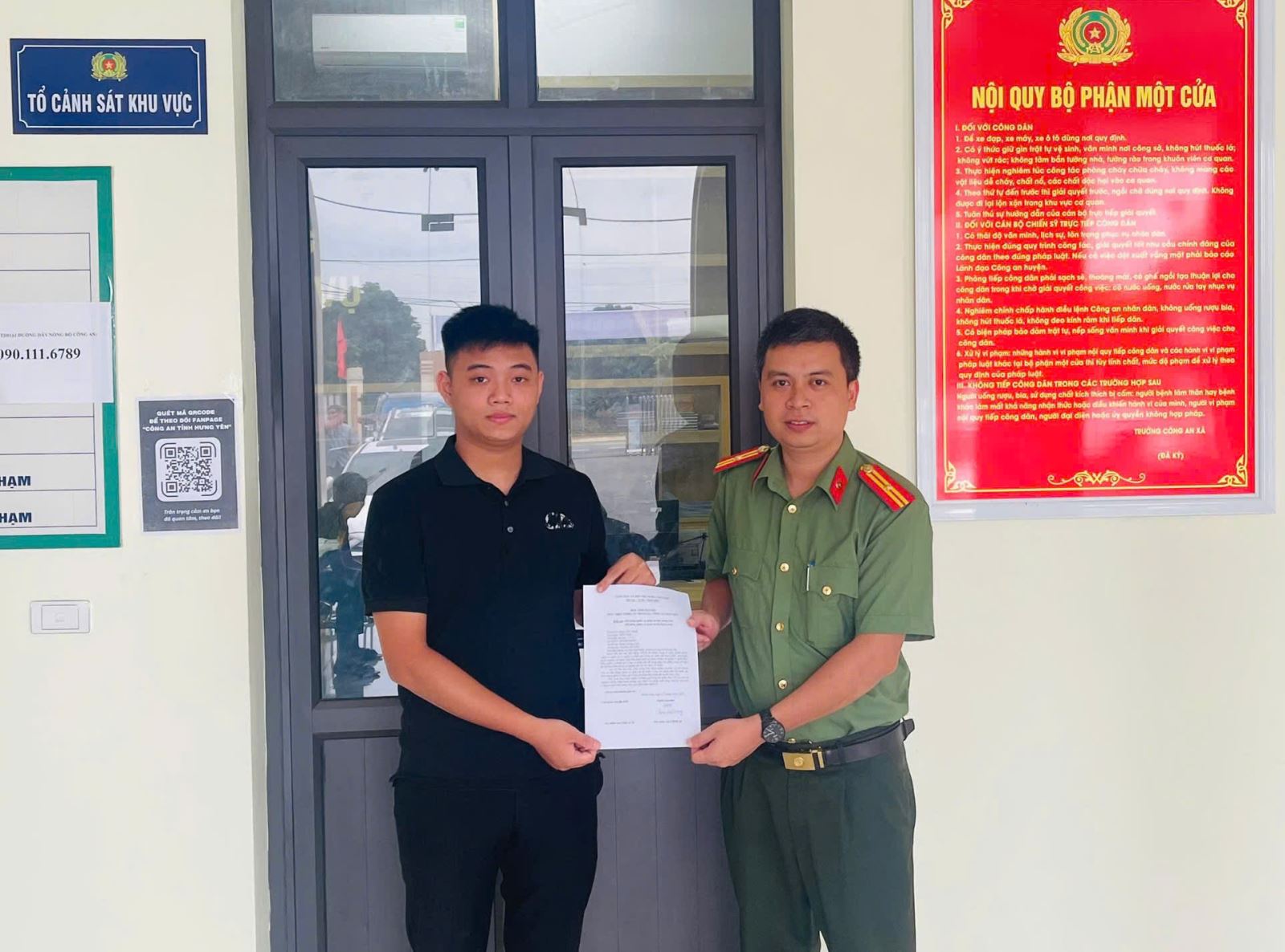Công an xã Hoàn Long: Chủ động trong công tác tuyển chọn công dân thực hiện nghĩa vụ tham gia lực lượng Công an nhân dân