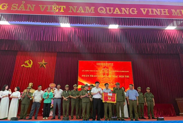 CÔNG AN XÃ ĐÔNG QUAN: XÂY DỰNG LỰC LƯỢNG  BẢO VỆ ANTT CƠ SỞ CHÍNH QUY, TRÁCH NHIỆM, HIỆU QUẢ TỪ HỘI THI “LỰC LƯỢNG THAM GIA BẢO VỆ AN NINH TRẬT TỰ Ở CƠ SỞ GIỎI” LẦN THỨ I NĂM 2026
