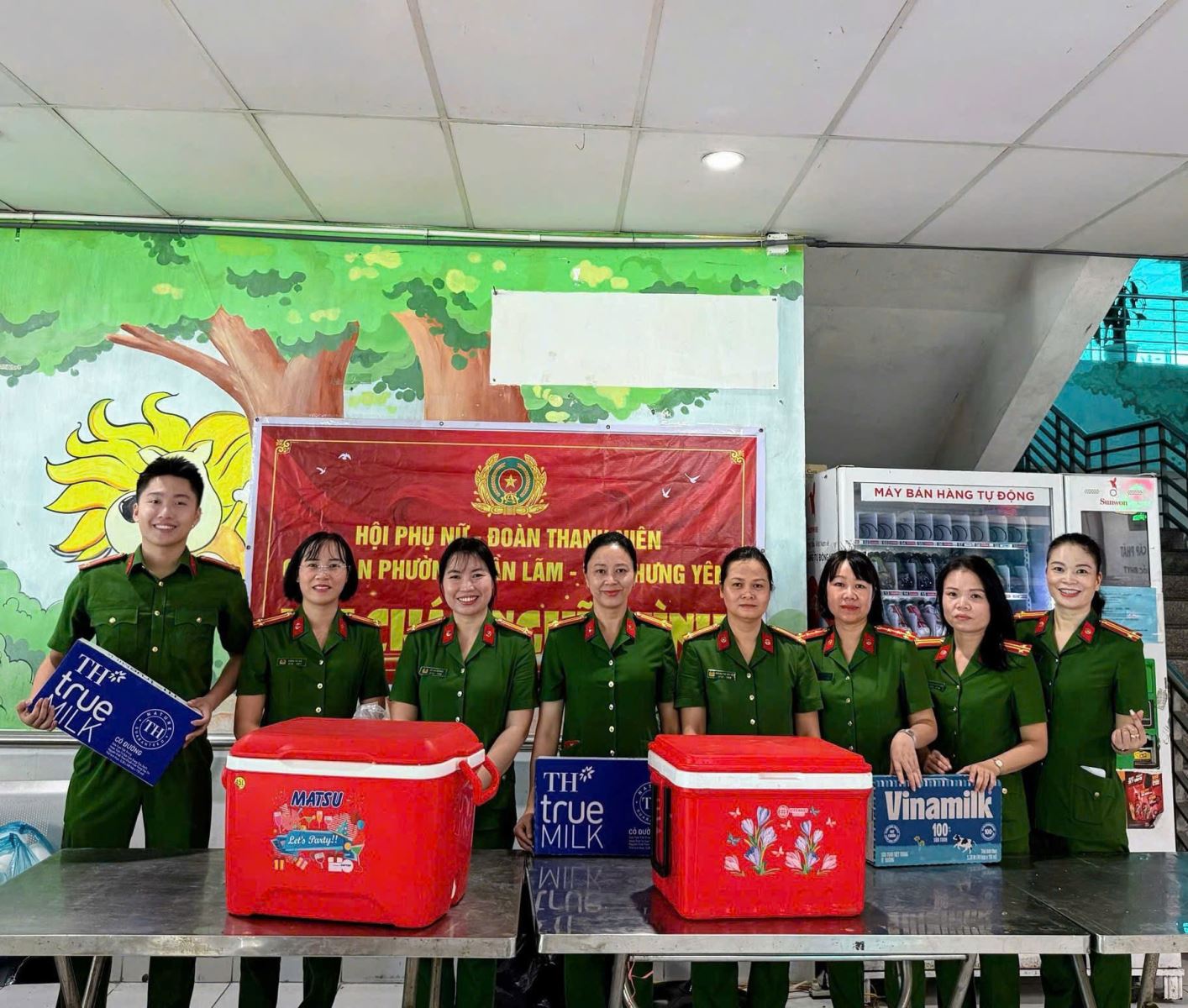 Công an phường Trần Lãm: 