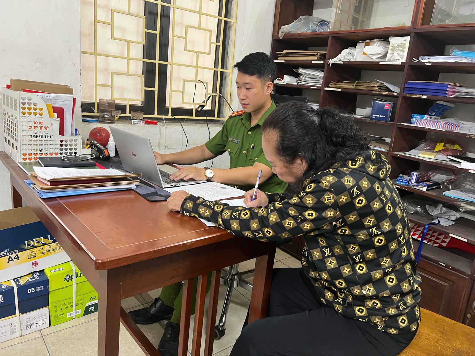 Công an xã Như Quỳnh tăng cường công tác quản lý người thi hành án hình sự tại cộng đồng