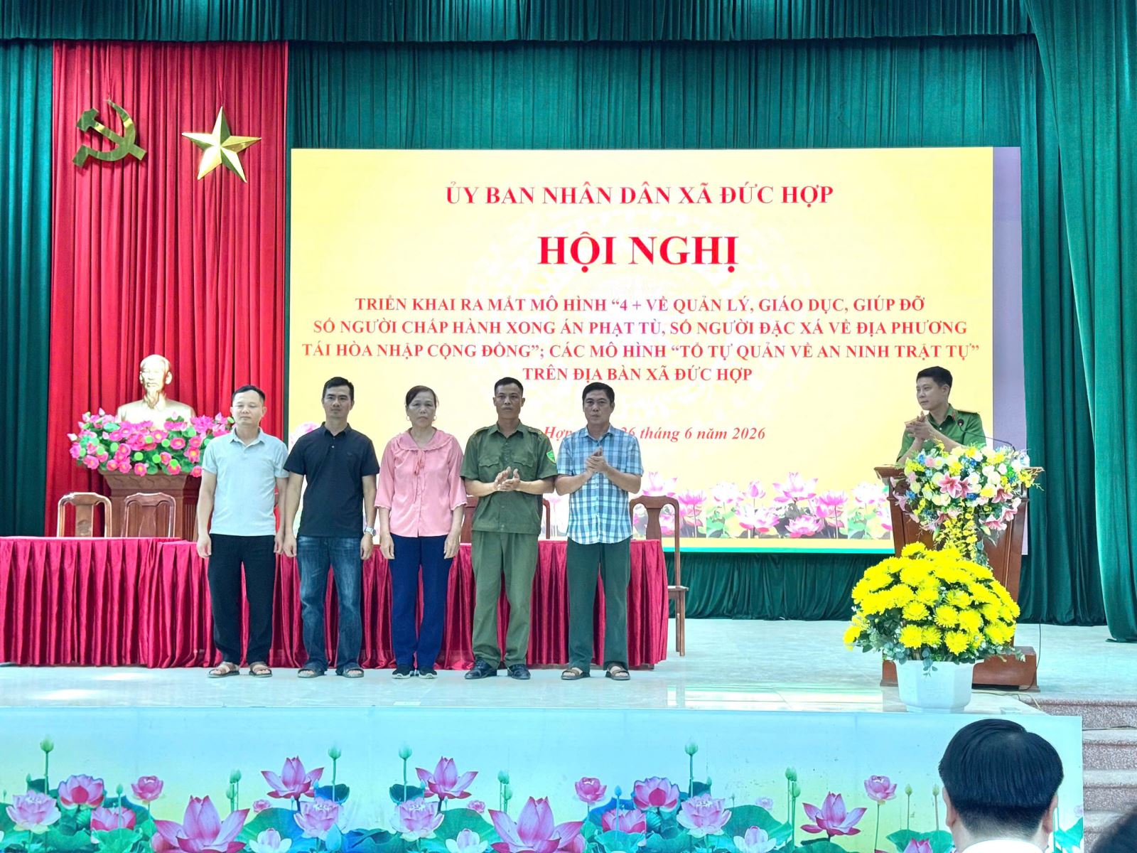 Xã Đức Hợp ra mắt mô hình 