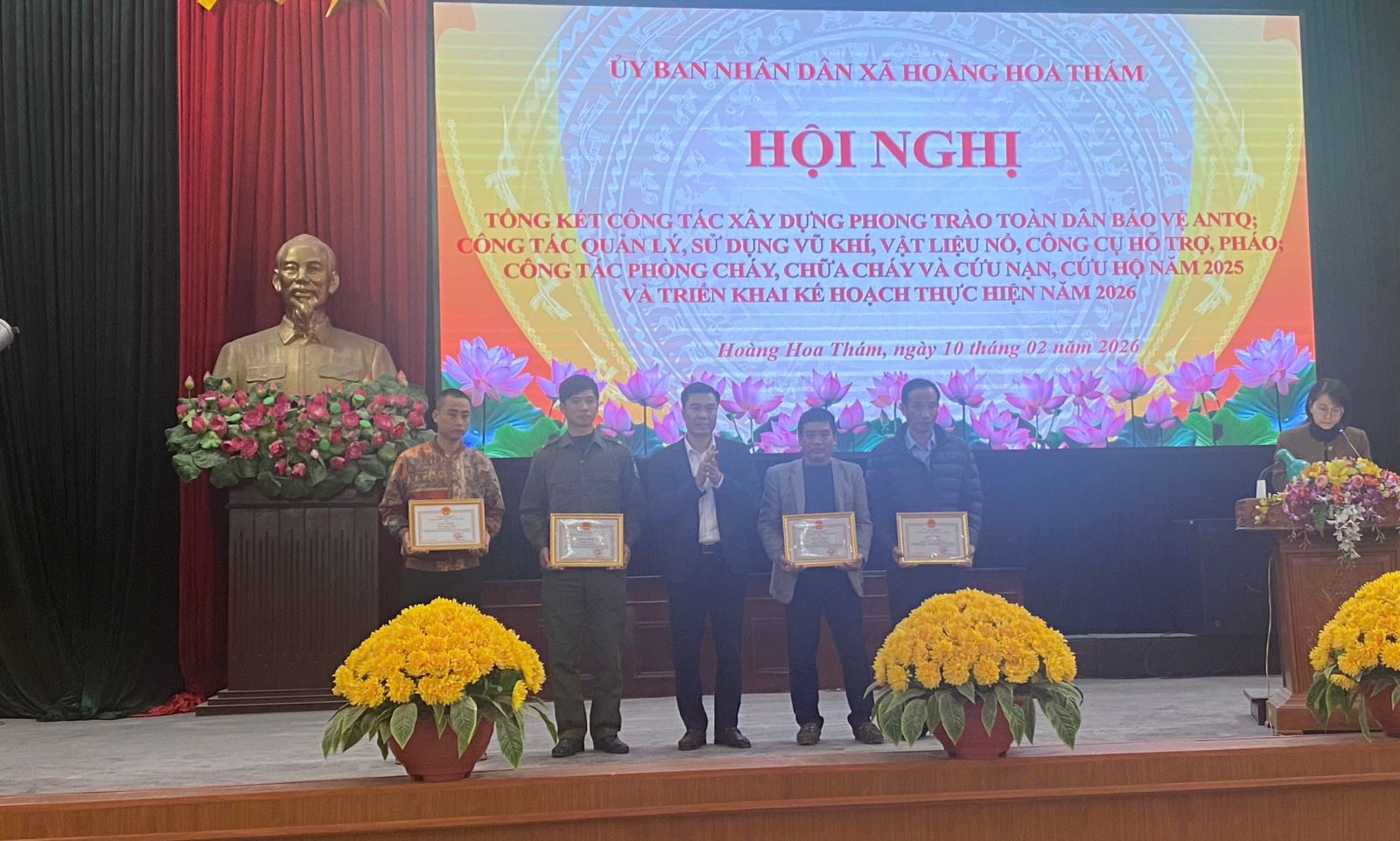 Xã Hoàng Hoa Thám tổ chức Hội nghị tổng kết 3 chuyên đề; triển khai nhiệm vụ trọng tâm năm 2026