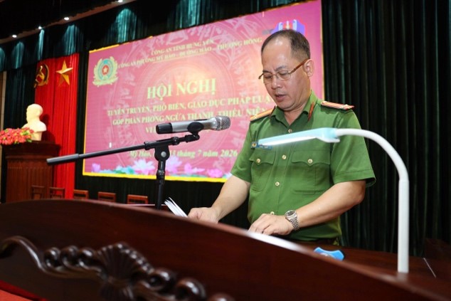 Tăng cường tuyên truyền pháp luật cho thanh, thiếu niên tại các địa bàn cơ sở 