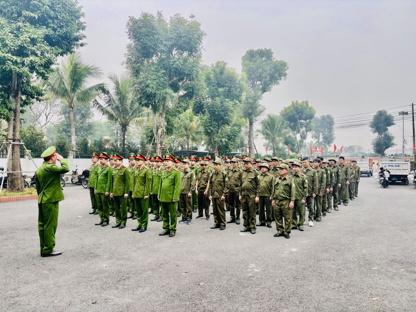 Công an xã Nghĩa Trụ quyết liệt ra quân cao điểm tấn công, trấn áp tội phạm, bảo đảm an ninh trật tự
