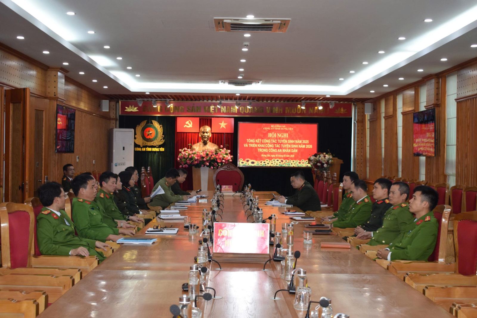 Bộ Công an tổ chức Hội nghị triển khai công tác tuyển sinh năm 2026 trong Công an nhân dân