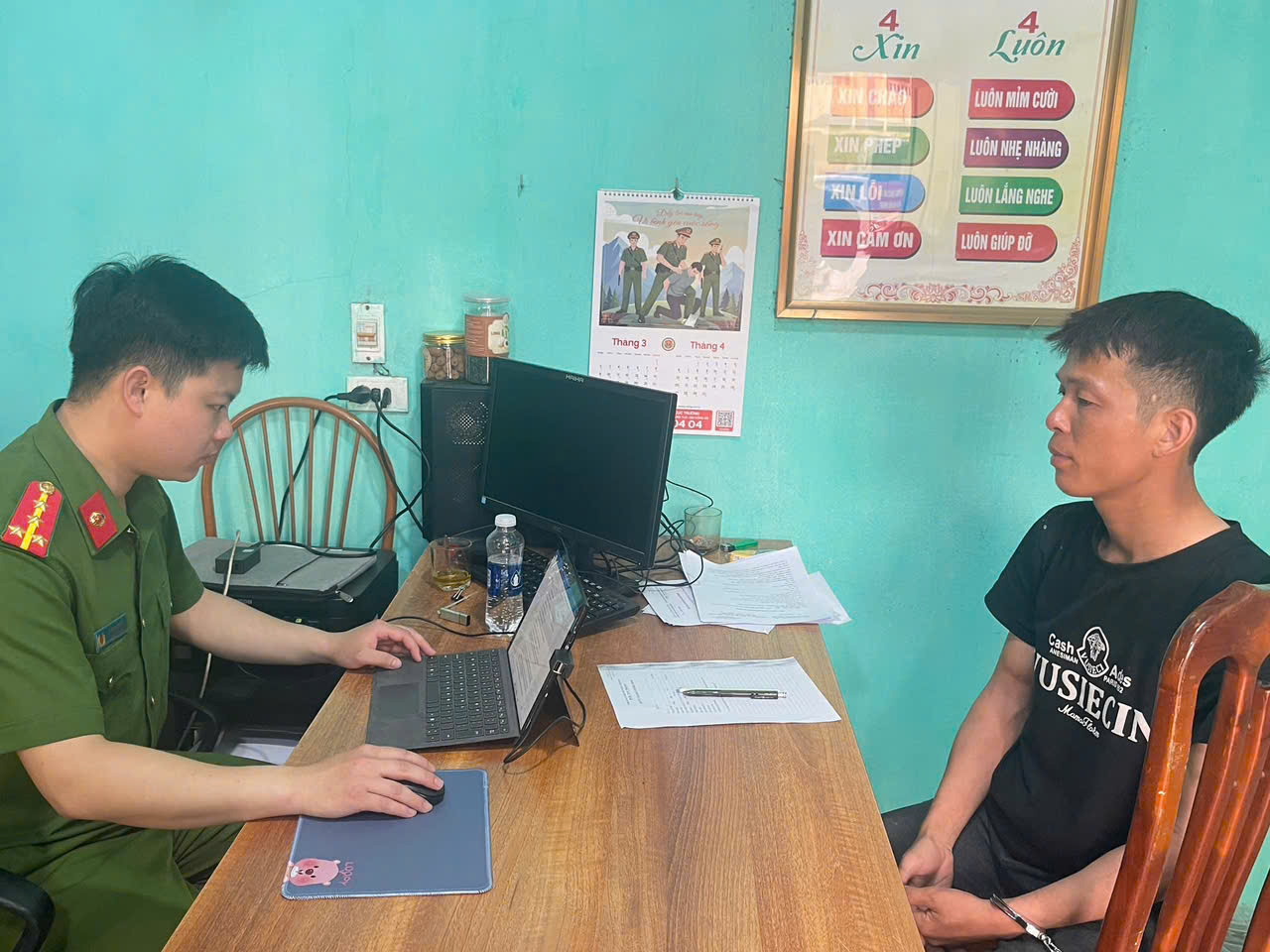 Công an xã Nam Tiền Hải liên tiếp phát hiện 02 vụ tàng trữ trái phép chất ma túy