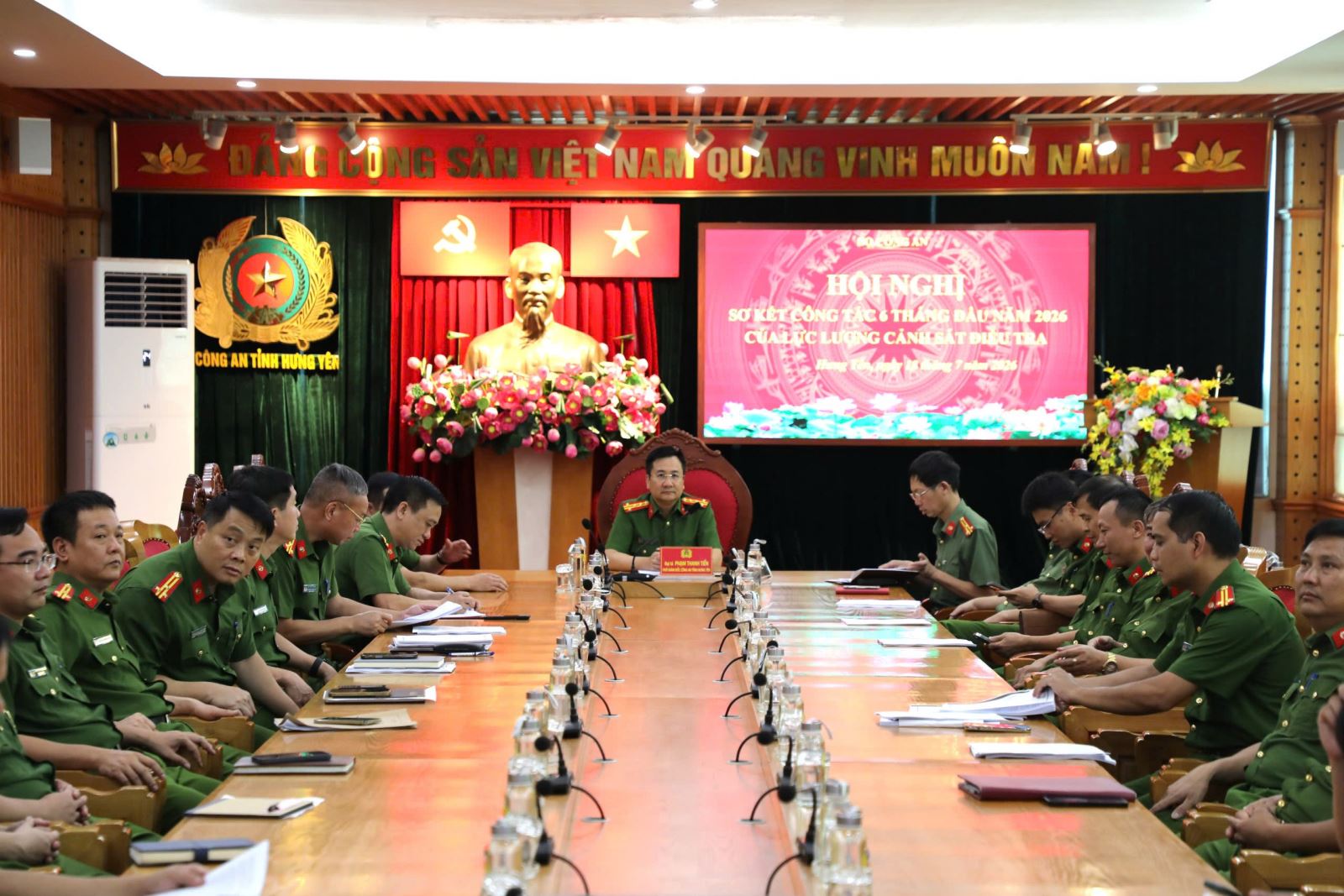 Hội nghị trực tuyến toàn quốc sơ kết 6 tháng đầu năm 2026 của lực lượng Cảnh sát điều tra