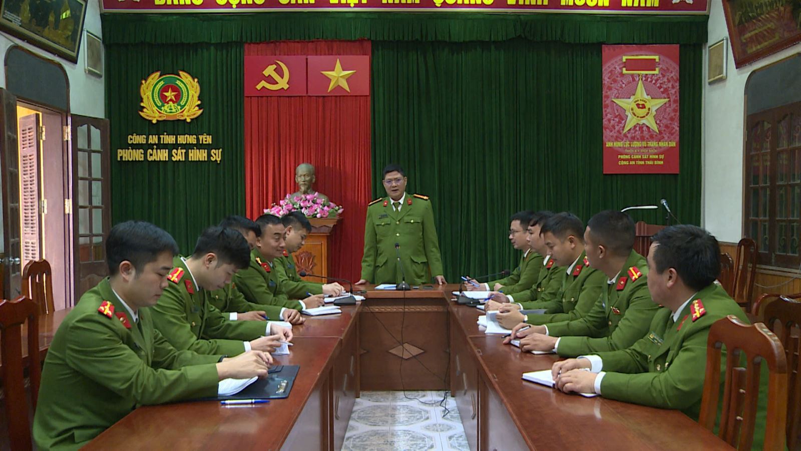 Phòng Cảnh sát hình sự Công an tỉnh Hưng Yên quyết liệt ra quân tấn công, trấn áp các loại tội phạm