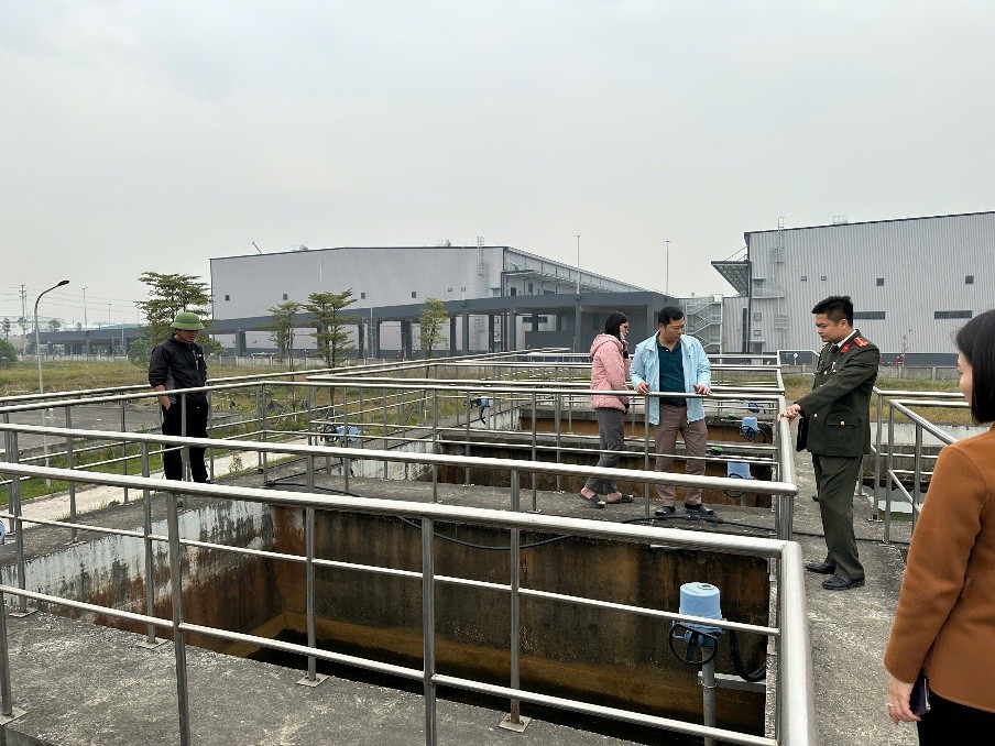 Phòng An ninh kinh tế tích cực tuyên truyền pháp luật về môi trường tại Công ty TNHH phát triển hạ tầng khu công nghiệp Hòa Phát 