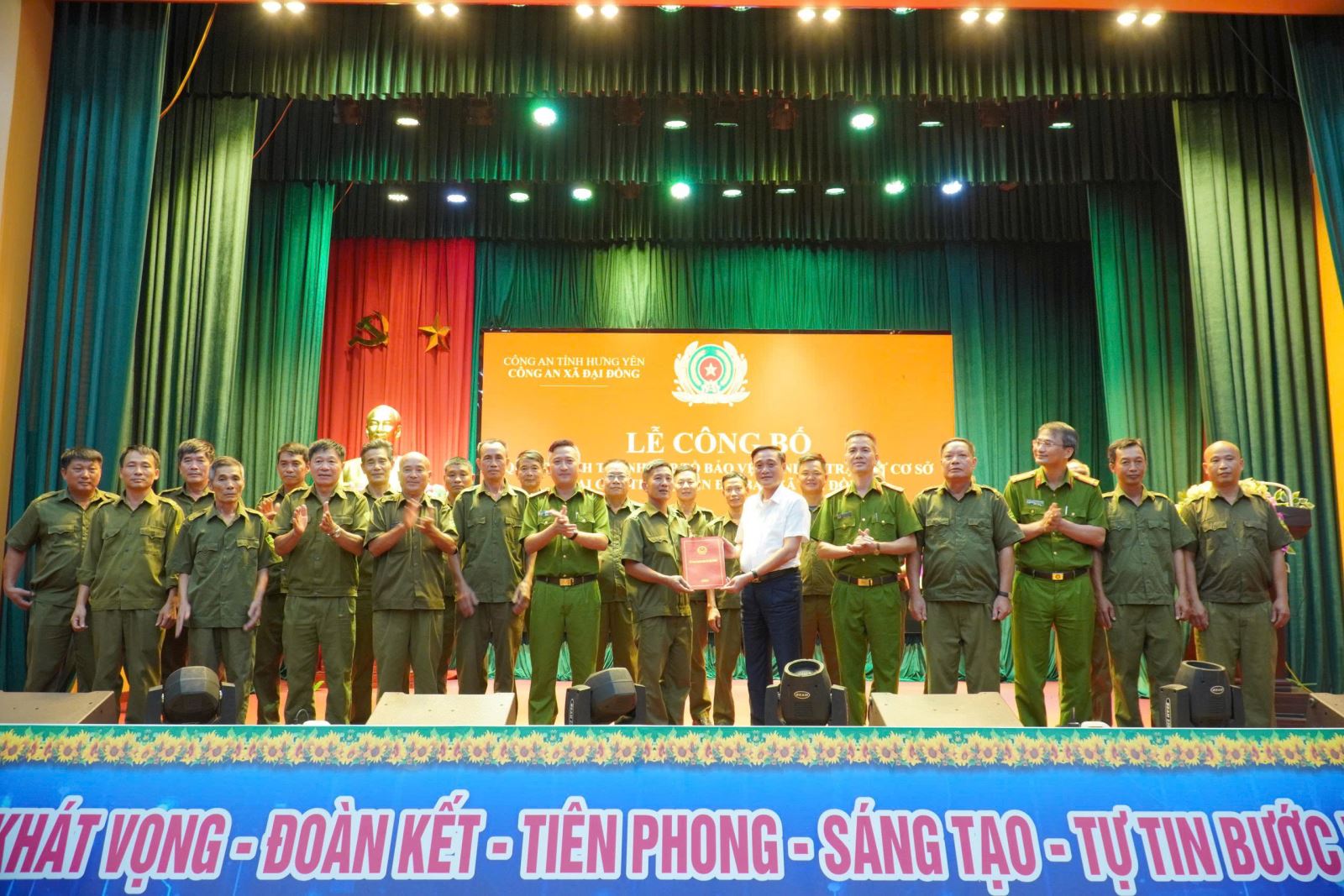Công an xã Đại Đồng tổ chức hội nghị sơ kết công tác công an 06 tháng đầu năm 2026 