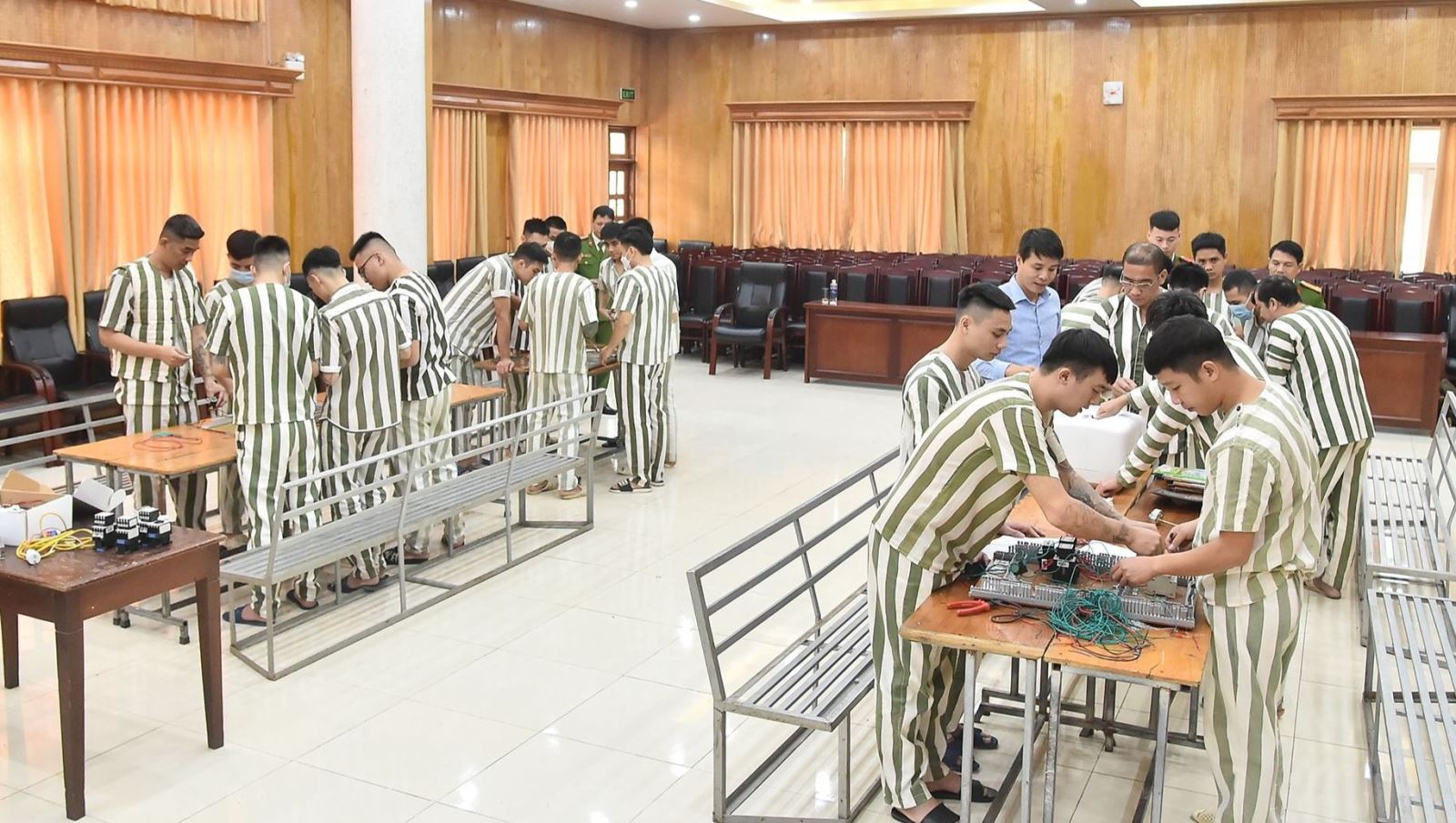 Đề xuất danh mục các công trình xây dựng trong trại giam, cơ sở giáo dục bắt buộc, trường giáo dưỡng