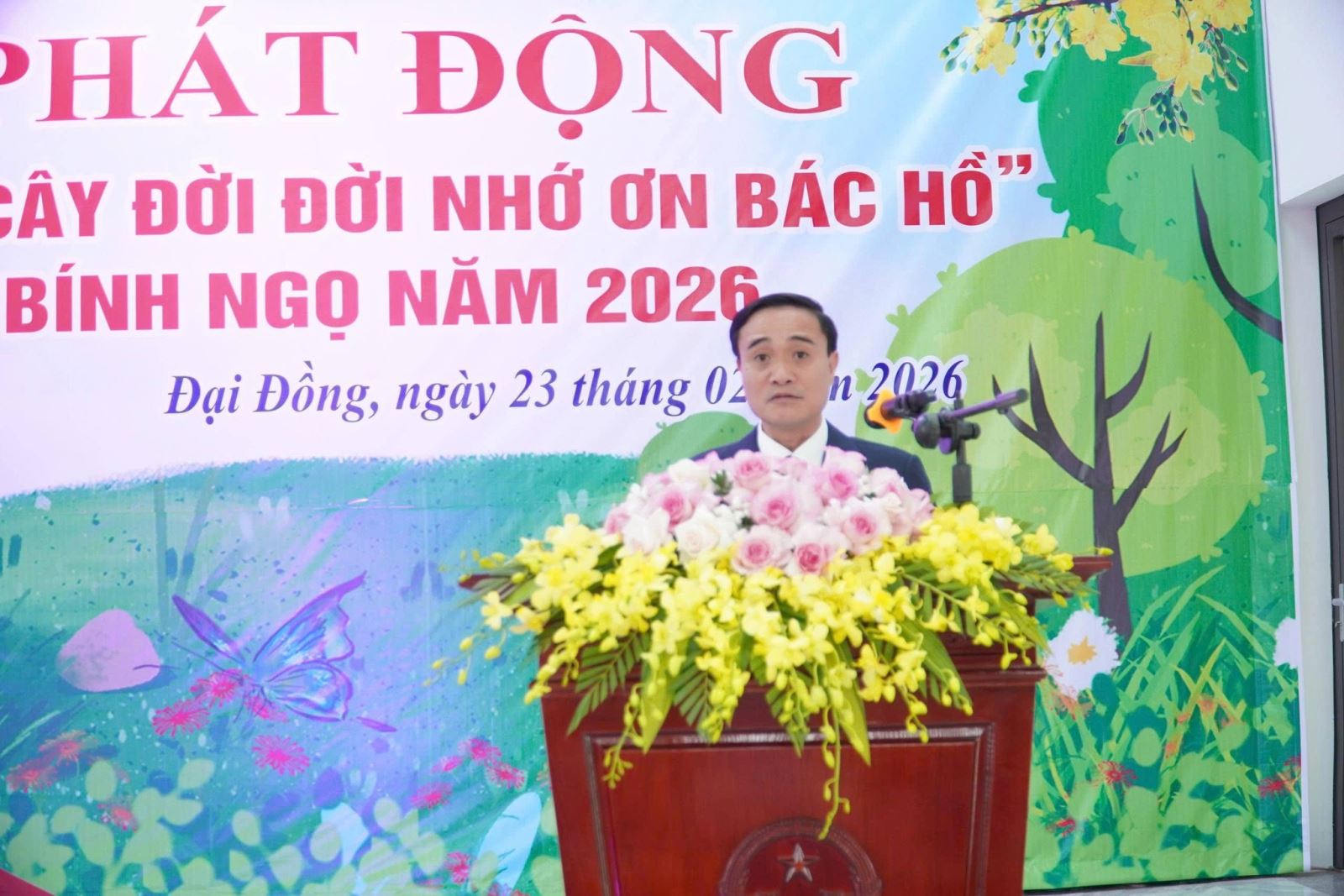 Công an xã Đại Đồng tích cực hưởng ứng Lễ phát động “Tết trồng cây đời đời nhớ ơn Bác Hồ” Xuân Bính Ngọ 2026