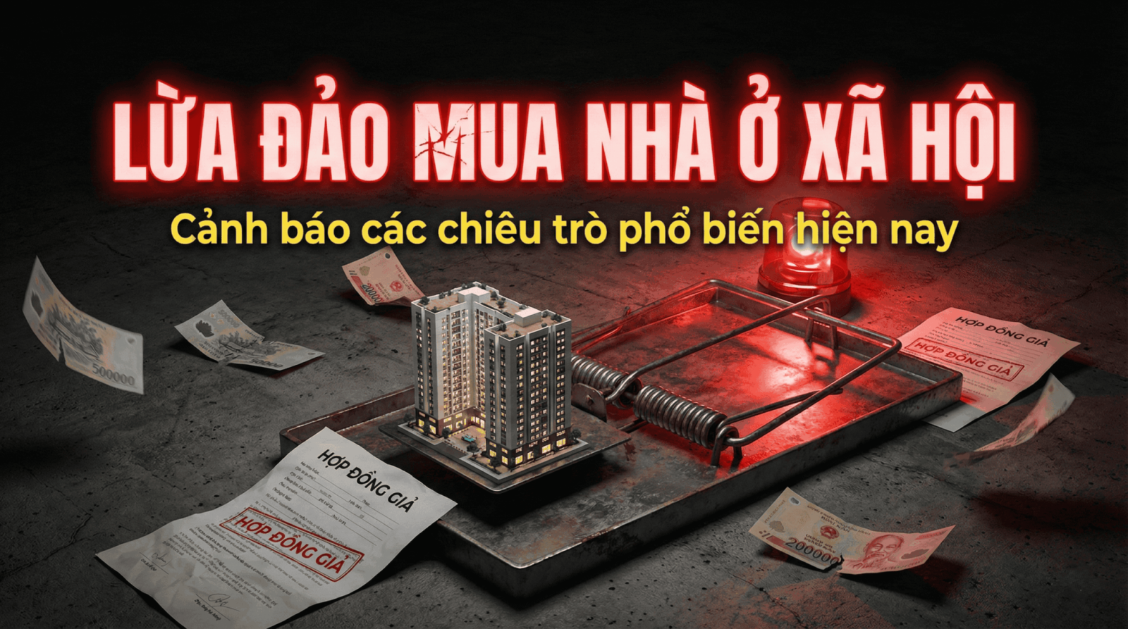 Cảnh báo lợi dụng nhu cầu nhà ở xã hội để thực hiện hành vi lừa đảo